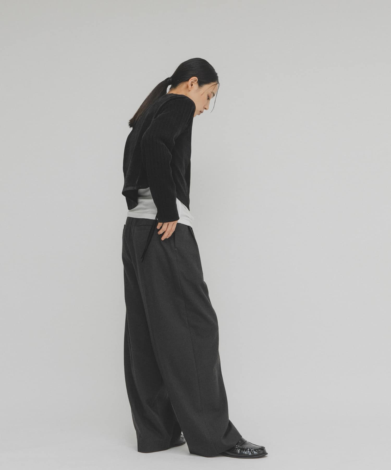 身長 : 163cm サイズ : one