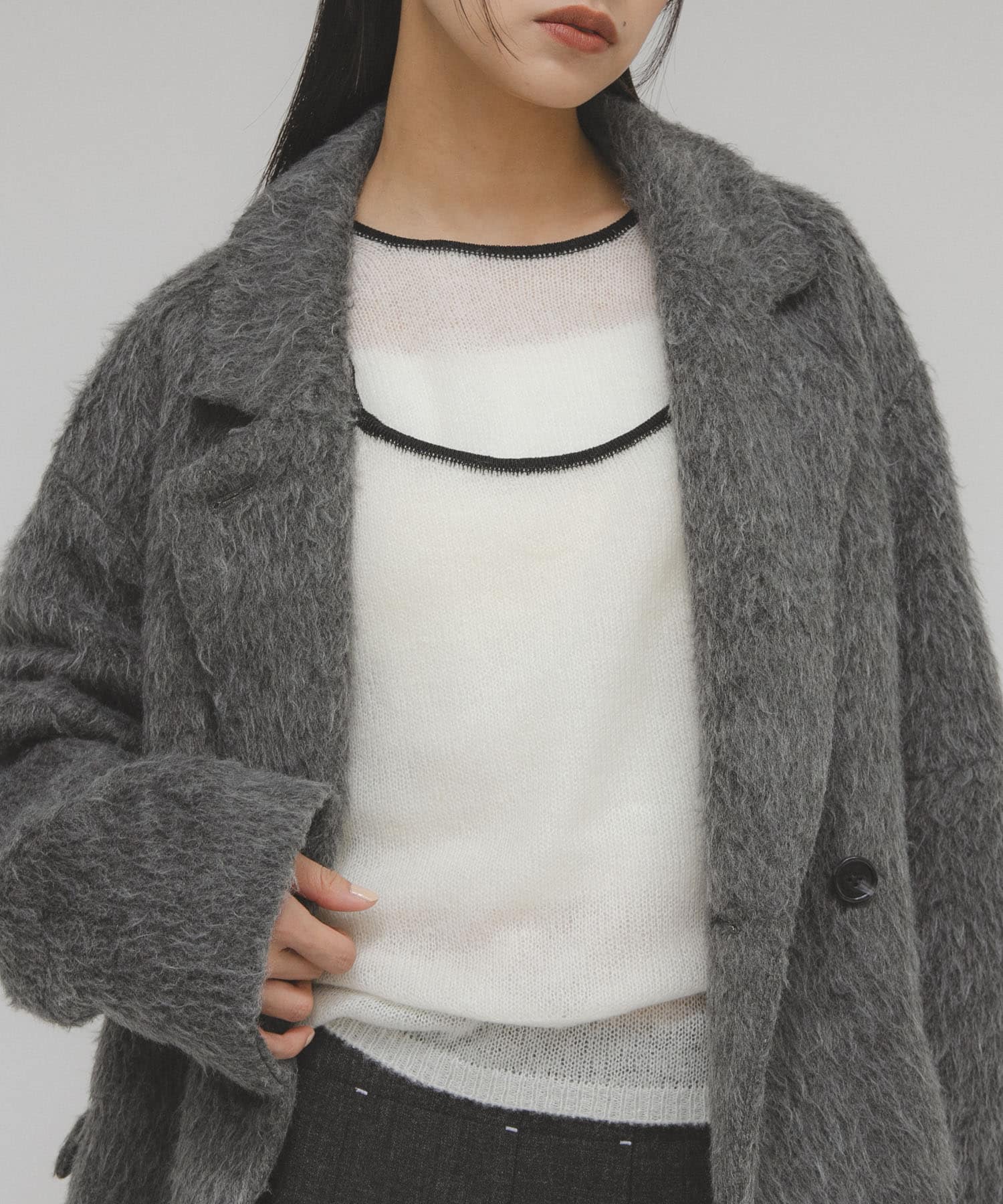 身長：163cm サイズ：one