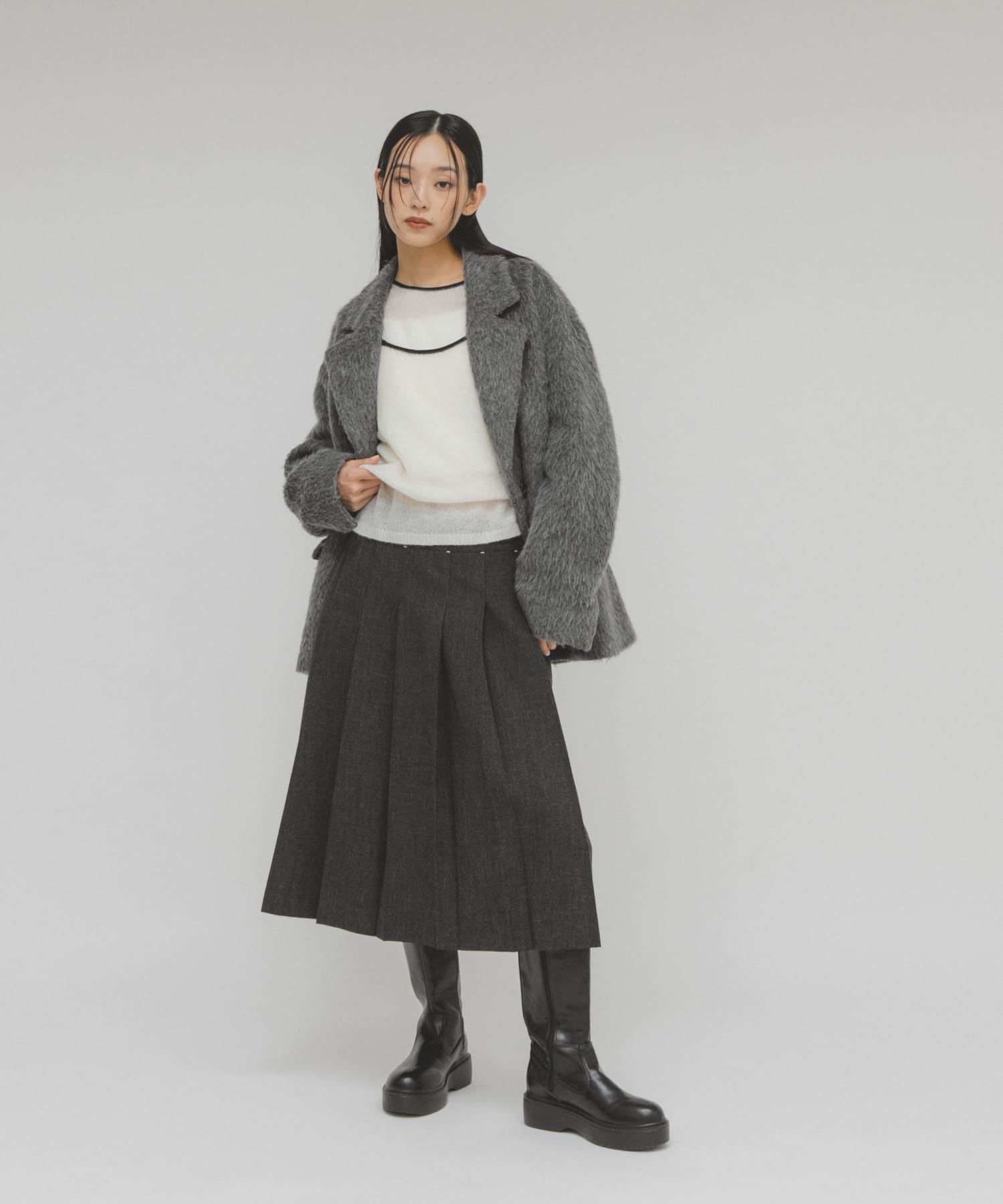 身長：163cm サイズ：one