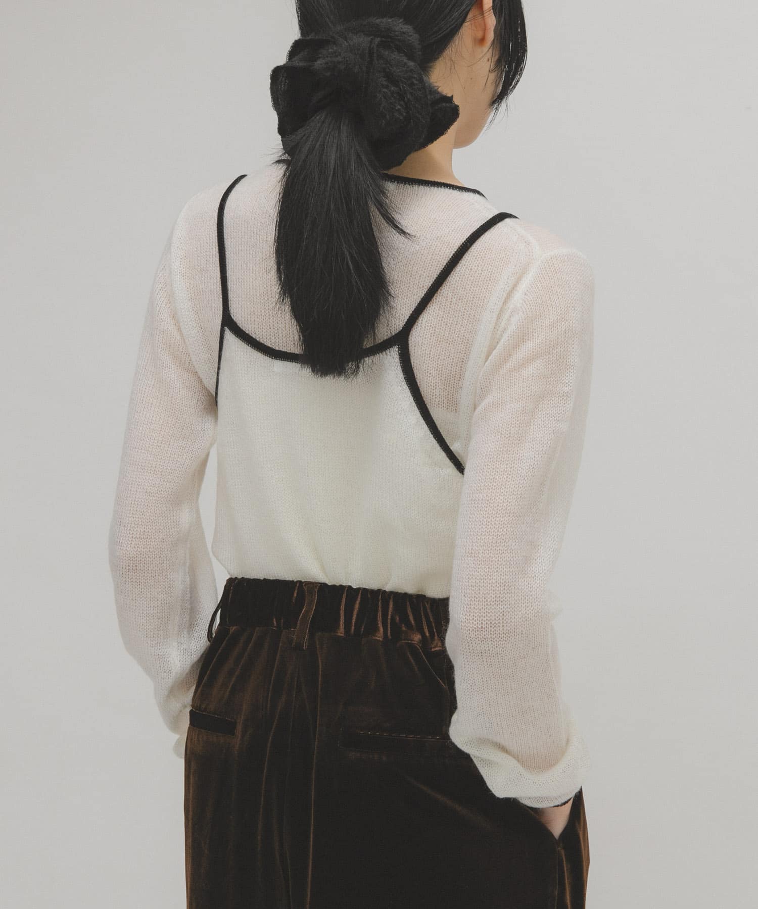 身長：160cm サイズ：one