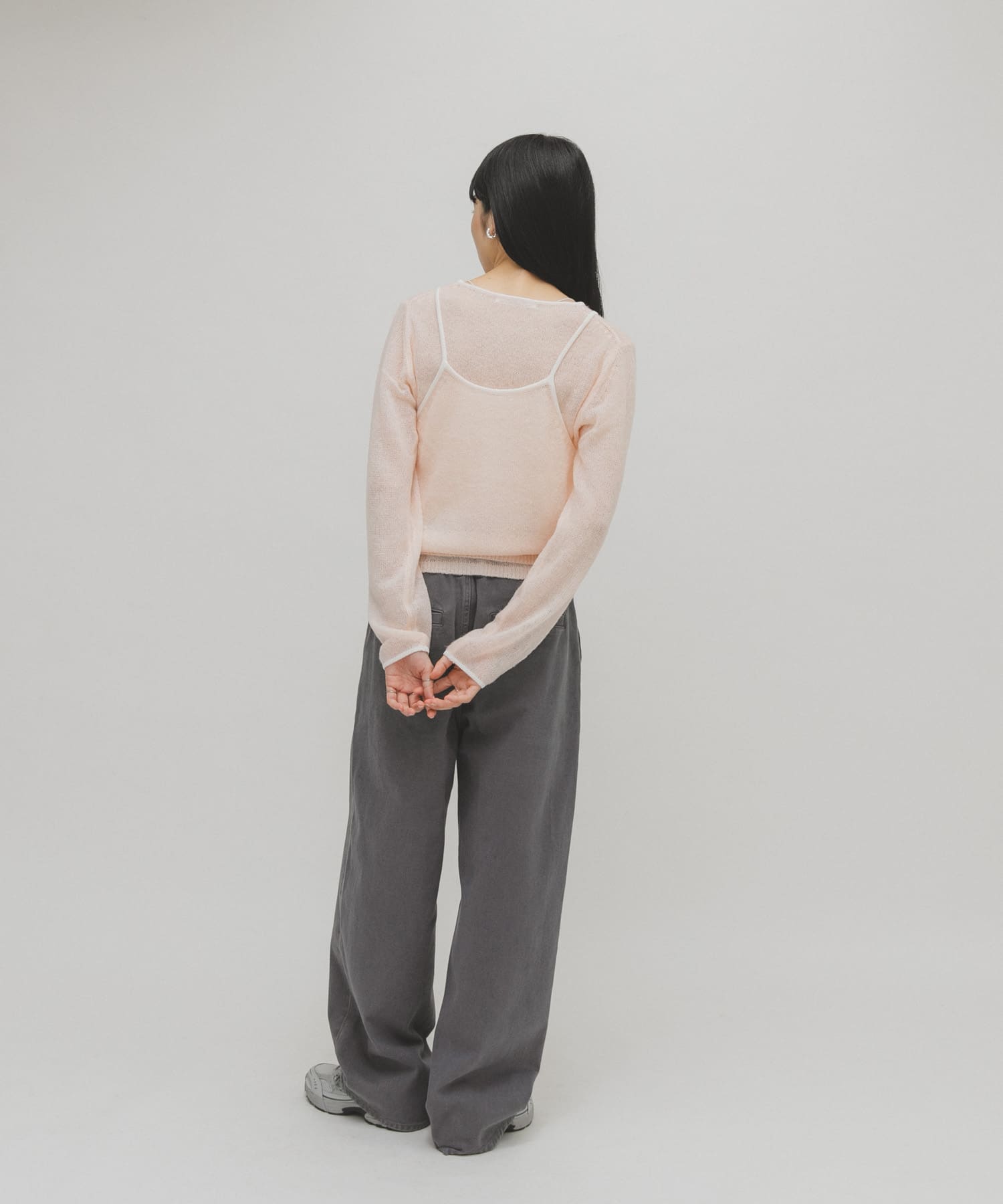 身長：160cm サイズ：one