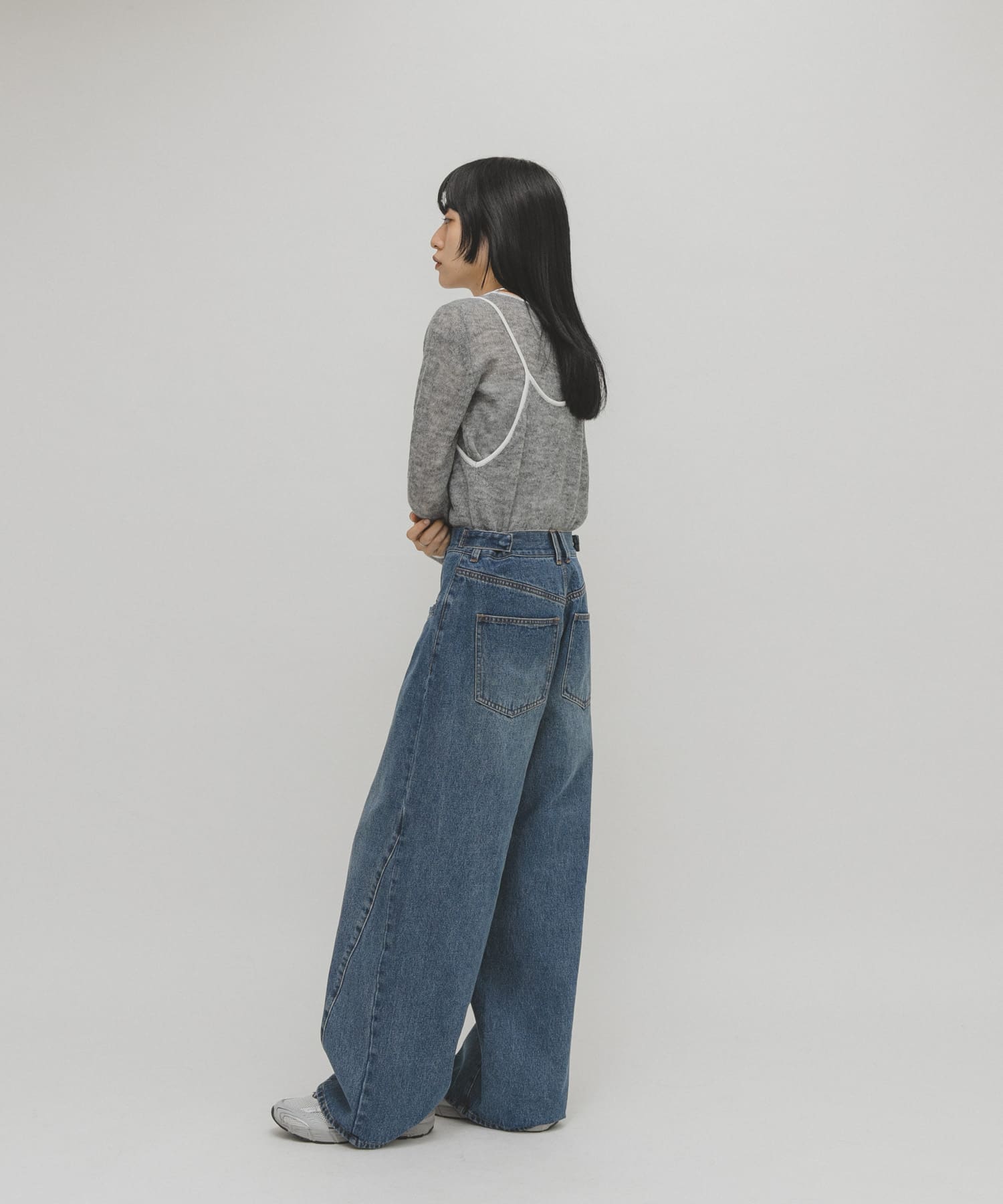 身長：160cm サイズ：one