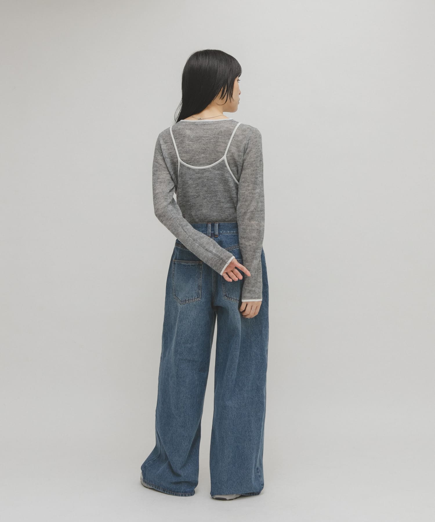 身長：160cm サイズ：one