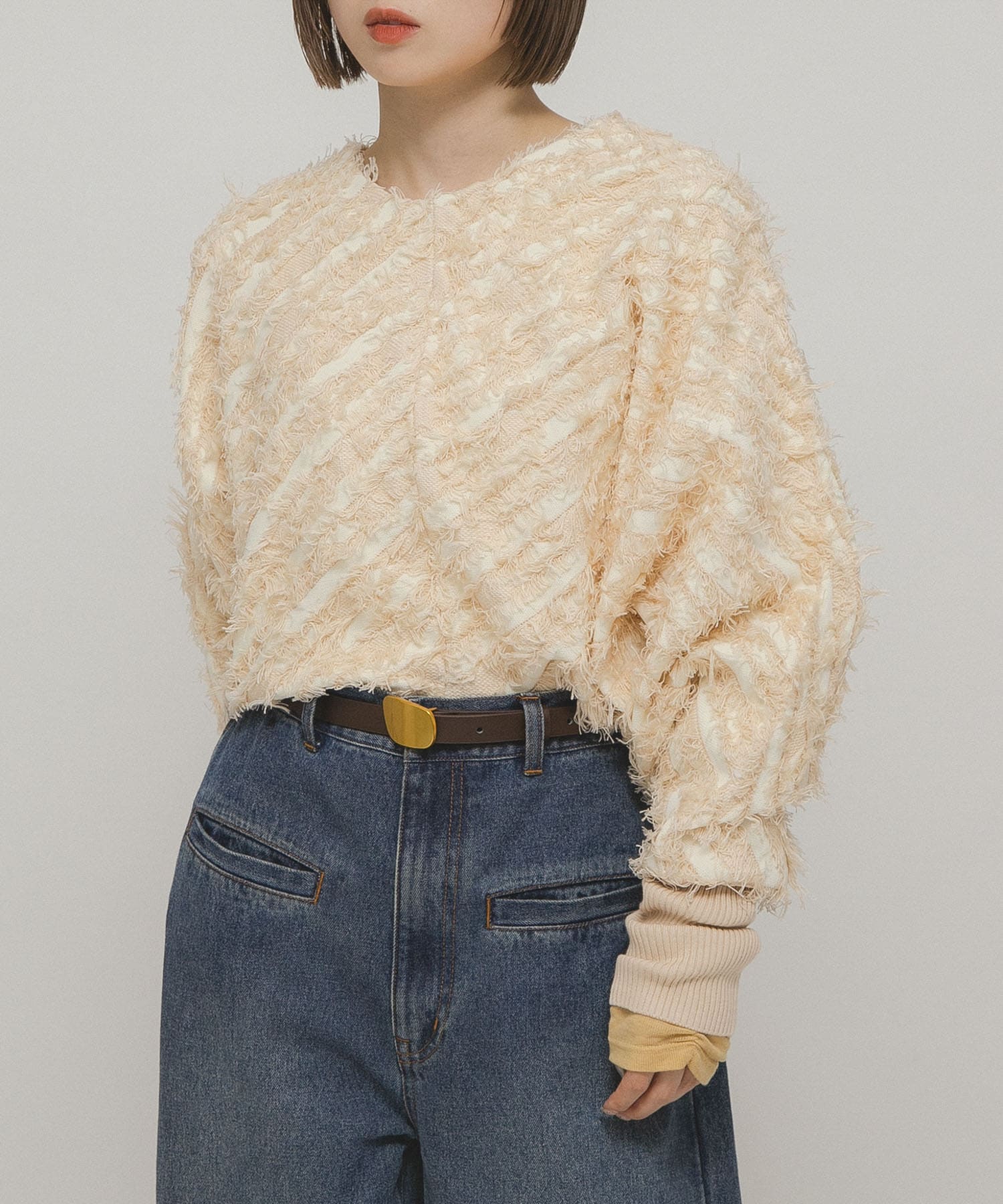 身長：153cm サイズ：one