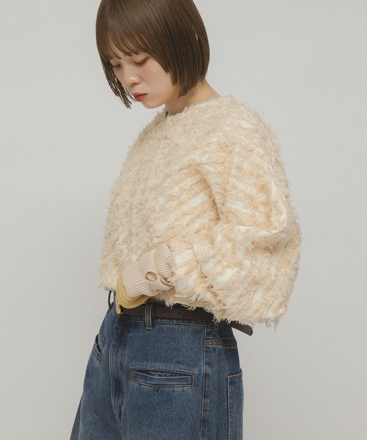 身長：153cm サイズ：one