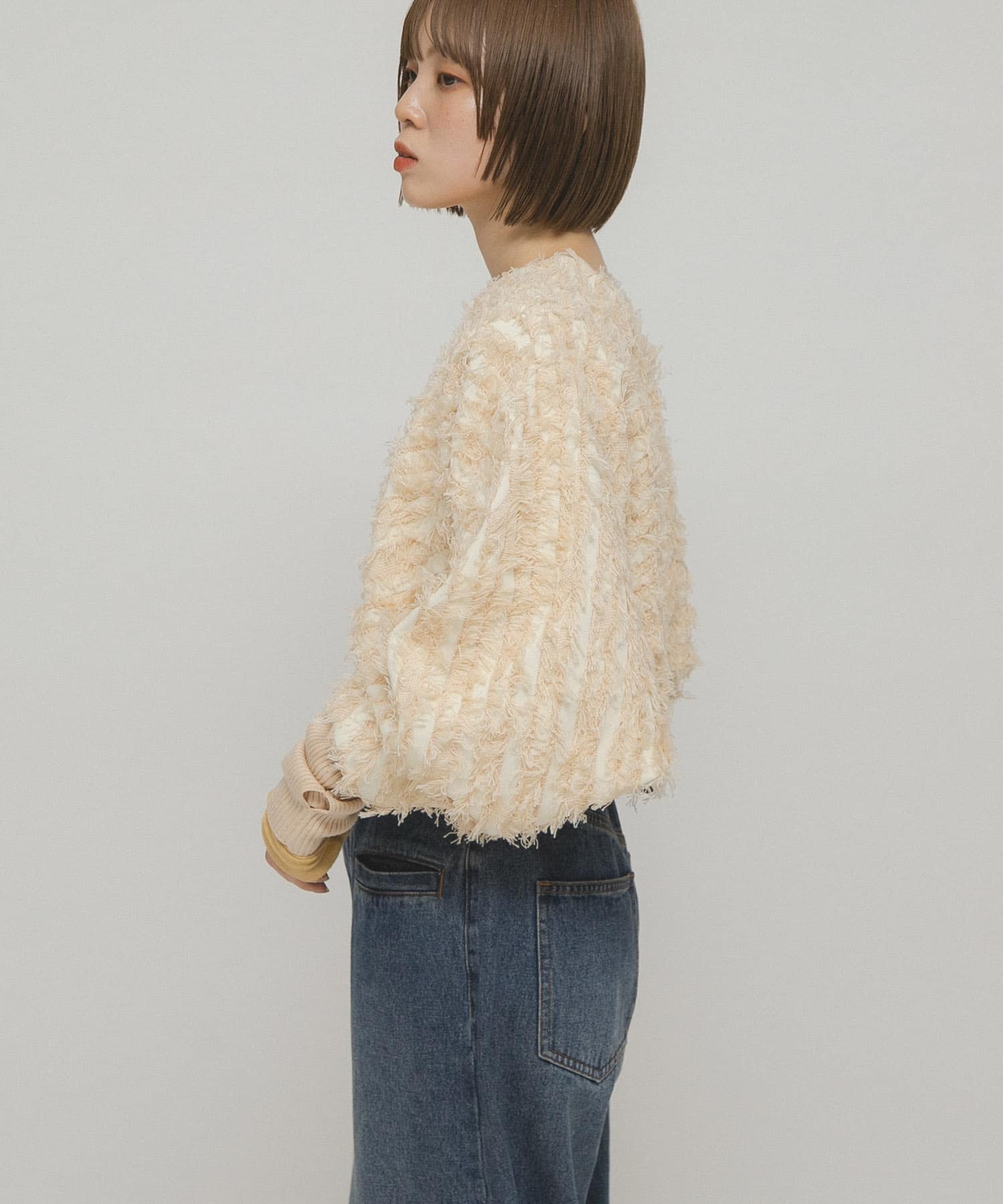 身長：153cm サイズ：one