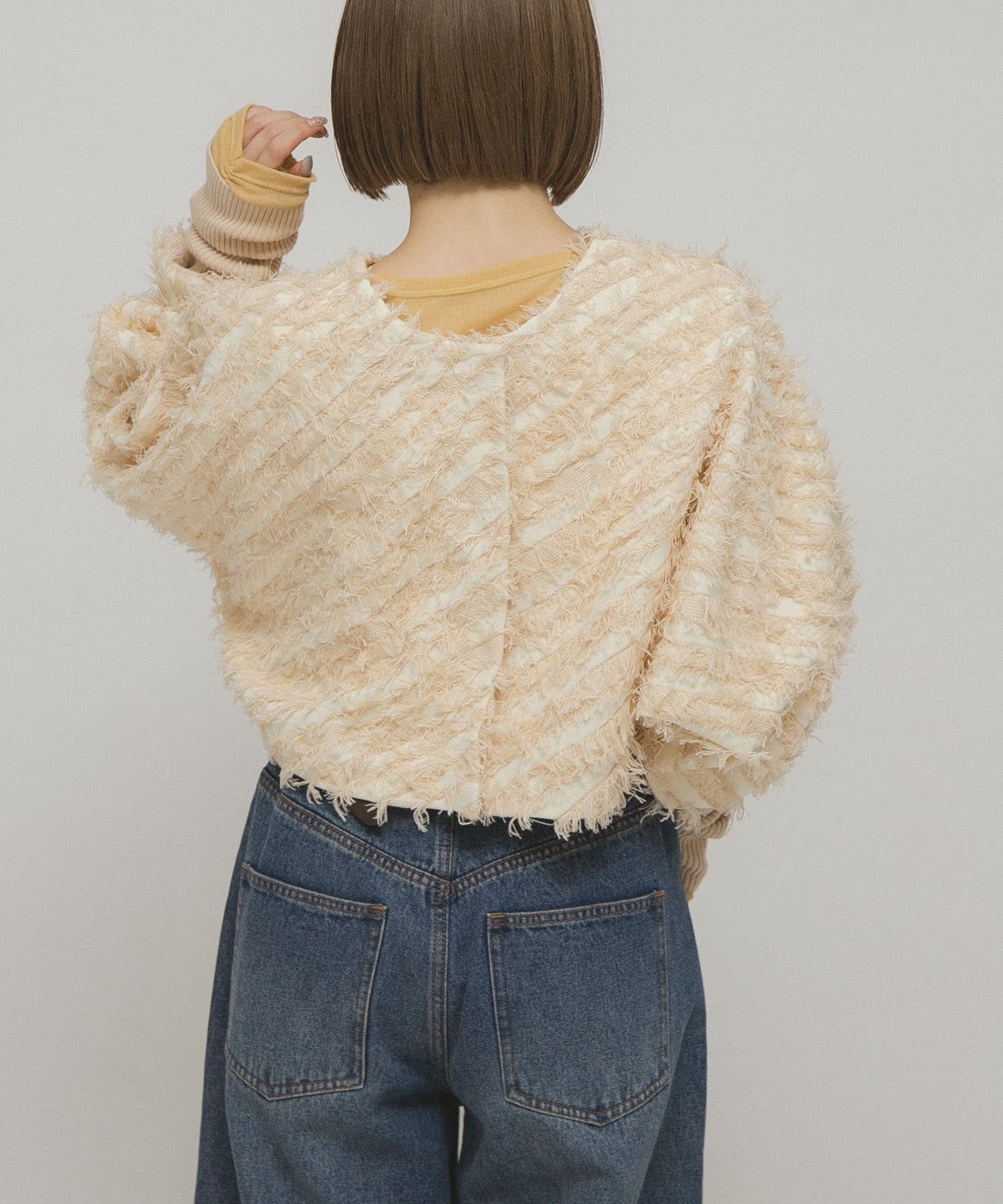 身長：153cm サイズ：one