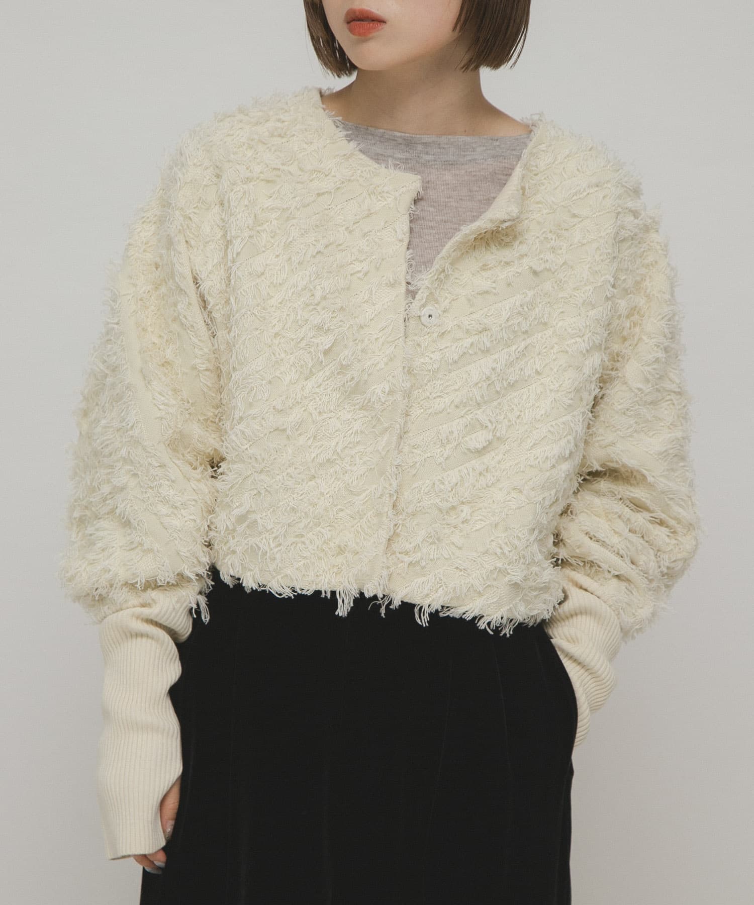 身長：153cm サイズ：one