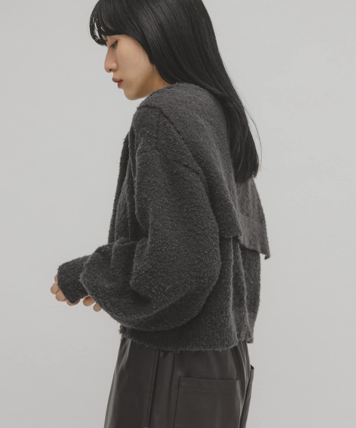 身長：160cm サイズ：one