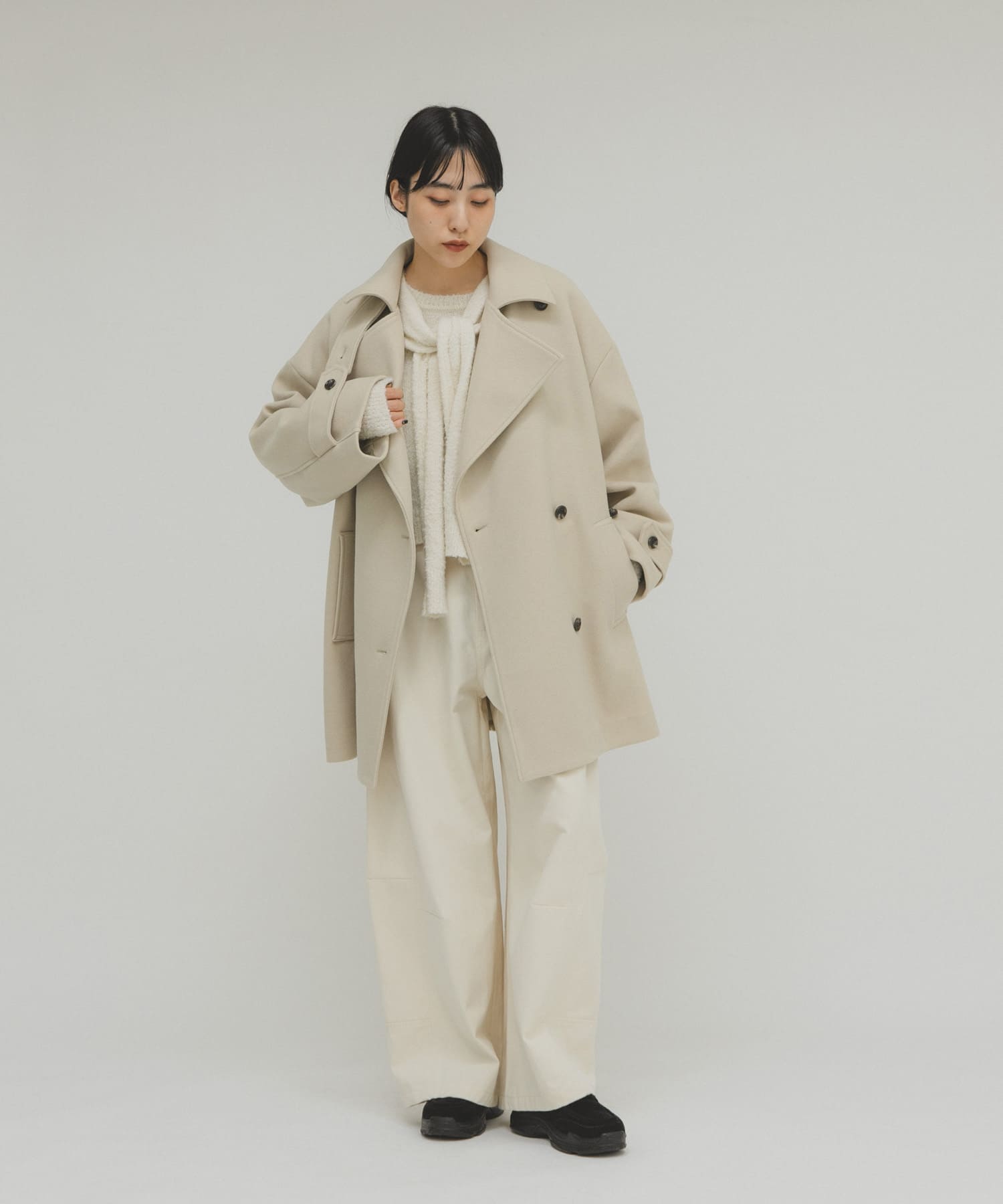 身長：160cm サイズ：one