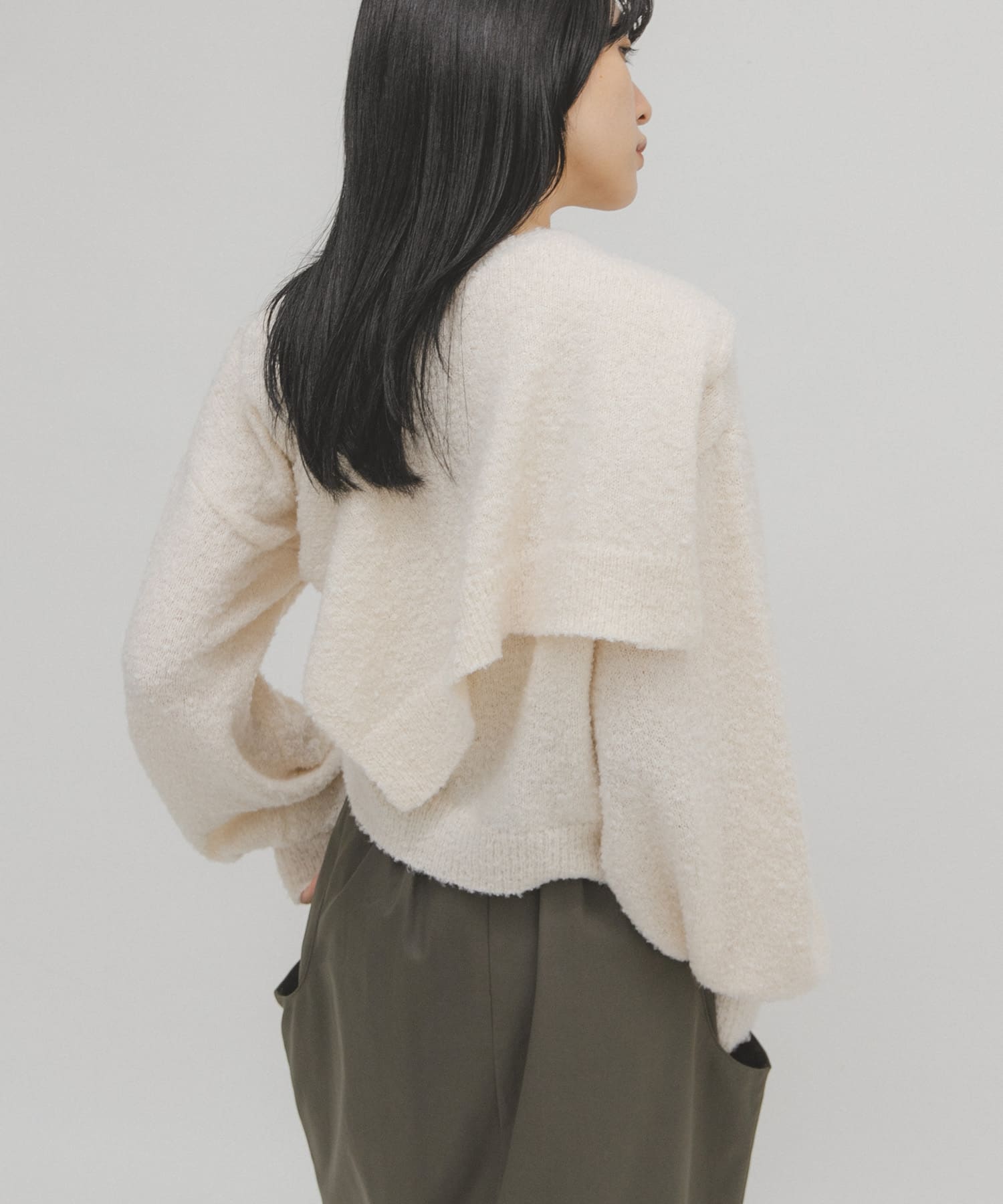 身長：160cm サイズ：one
