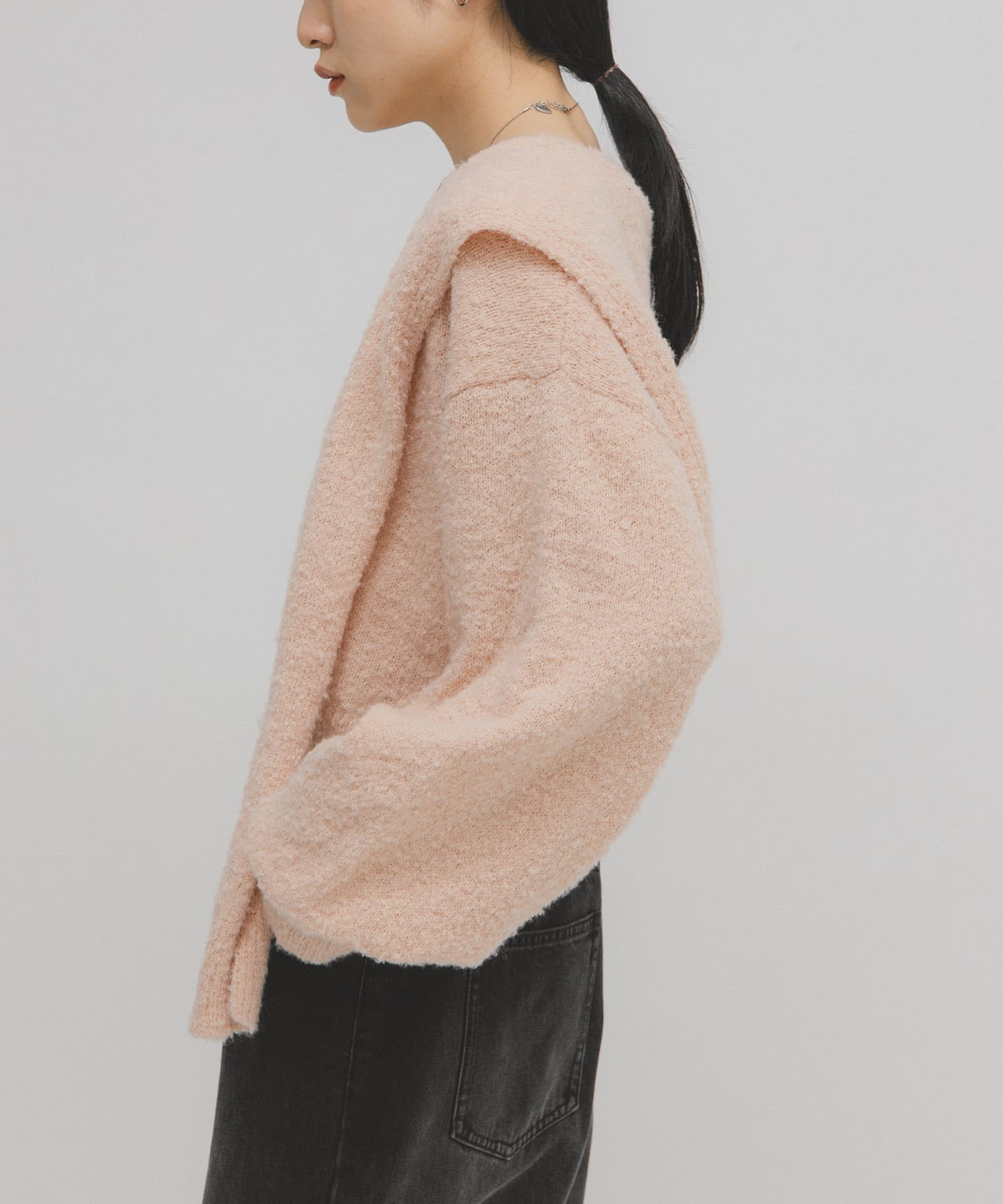 身長：160cm サイズ：one