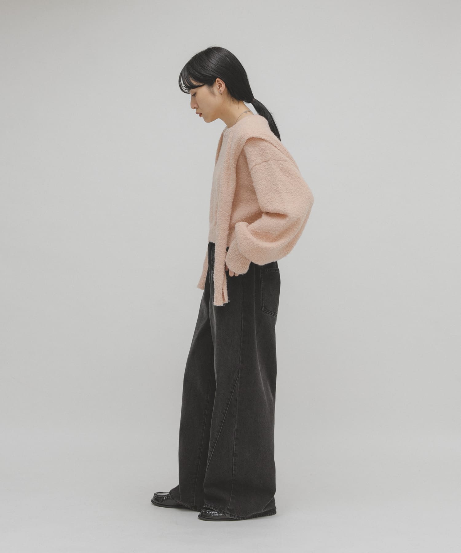 身長：160cm サイズ：one