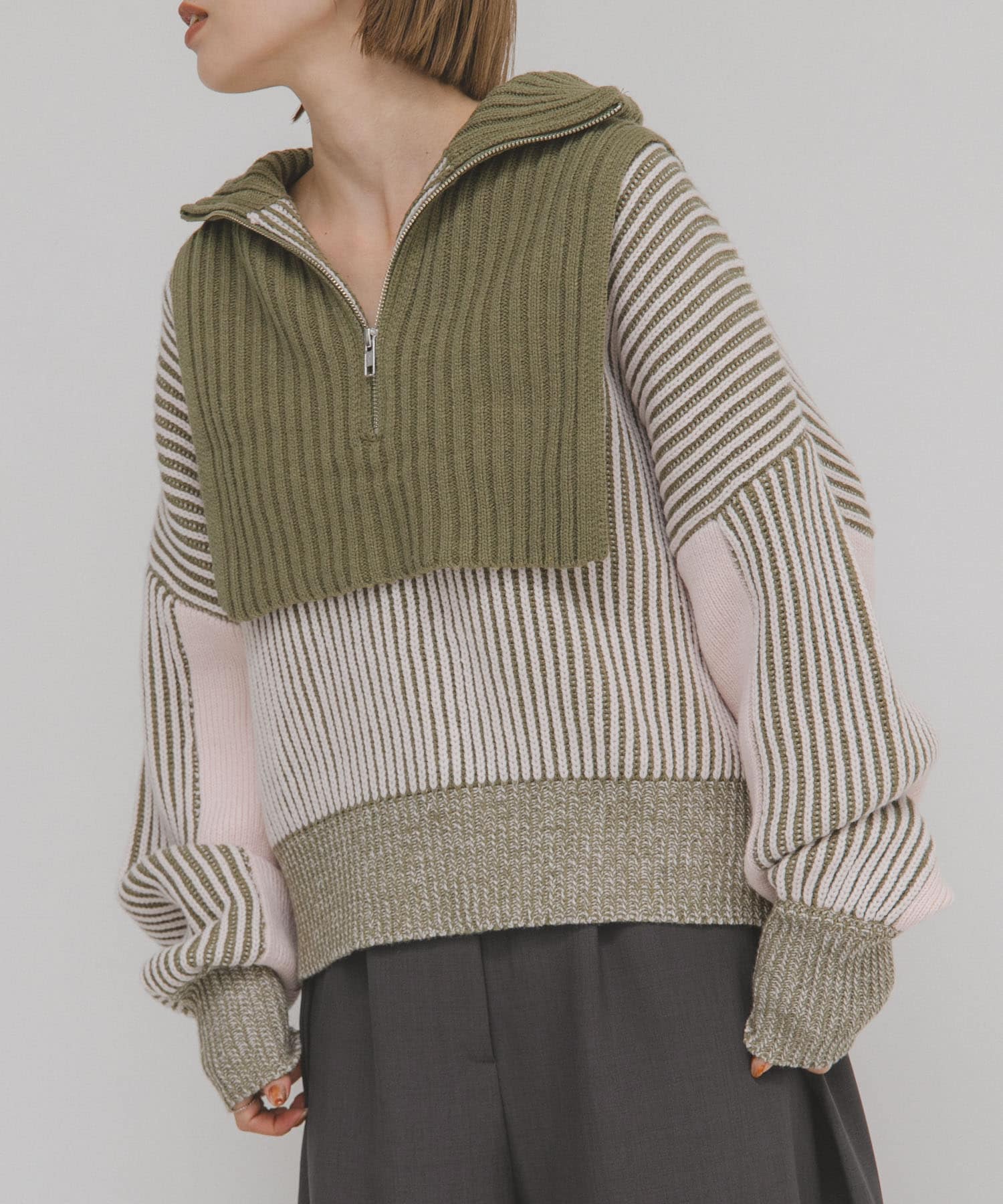 身長：153cm サイズ：one