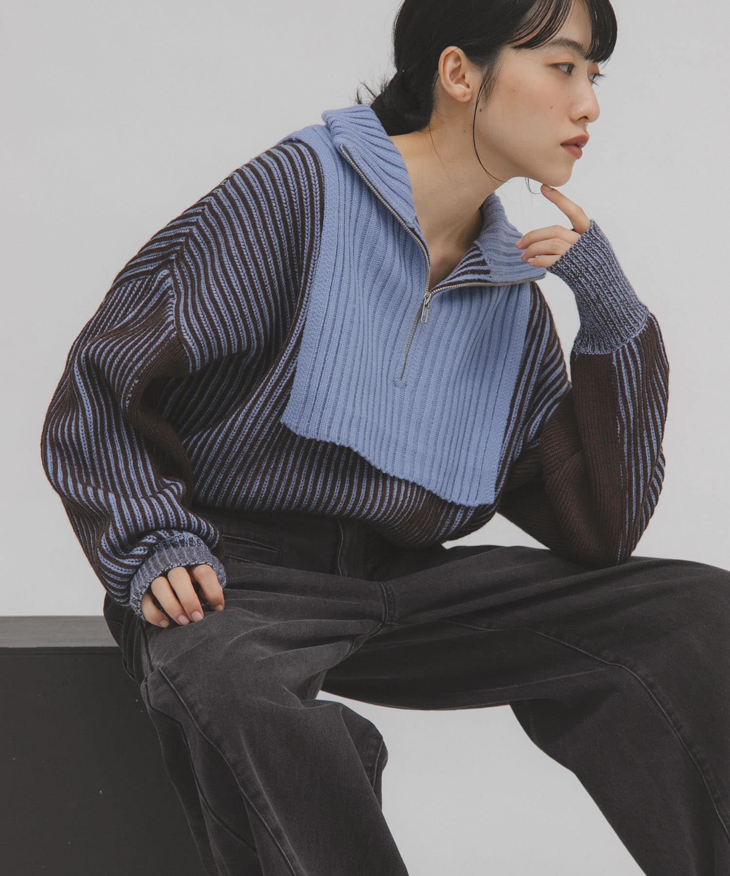 身長：160cm サイズ：one