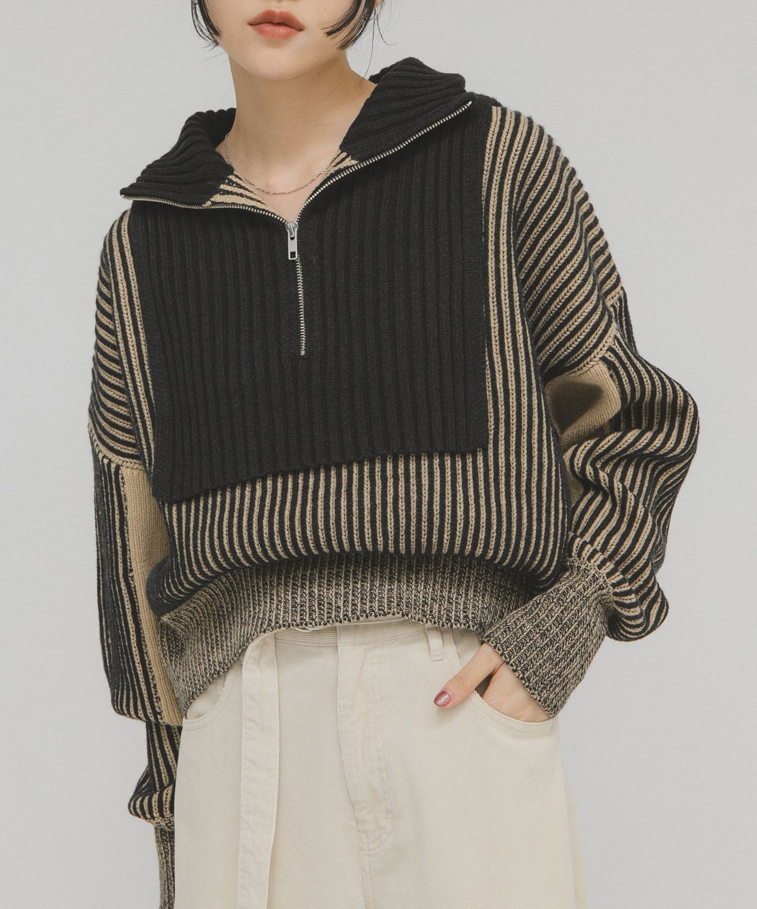 身長：160cm サイズ：one