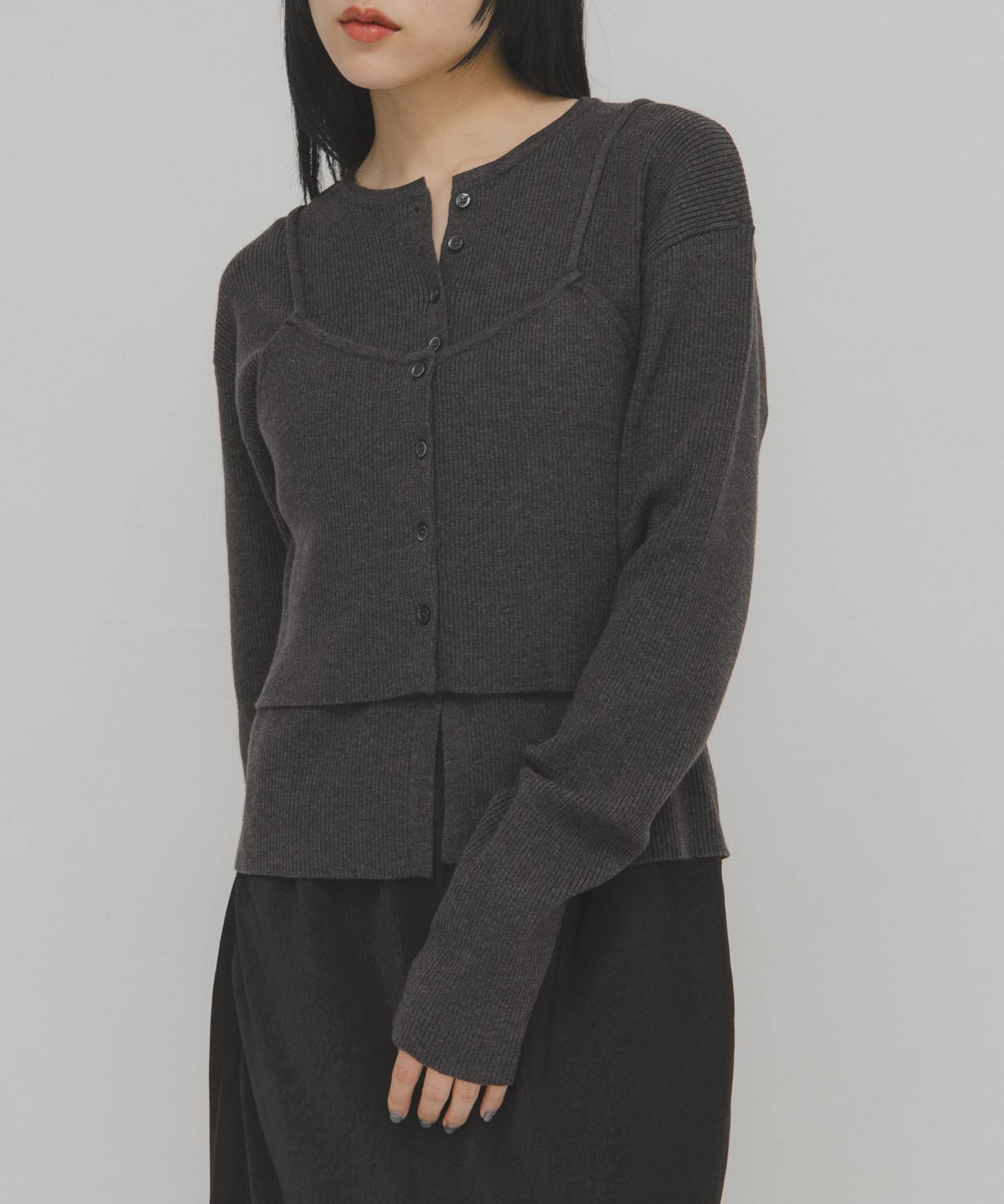 身長：160cm サイズ：one