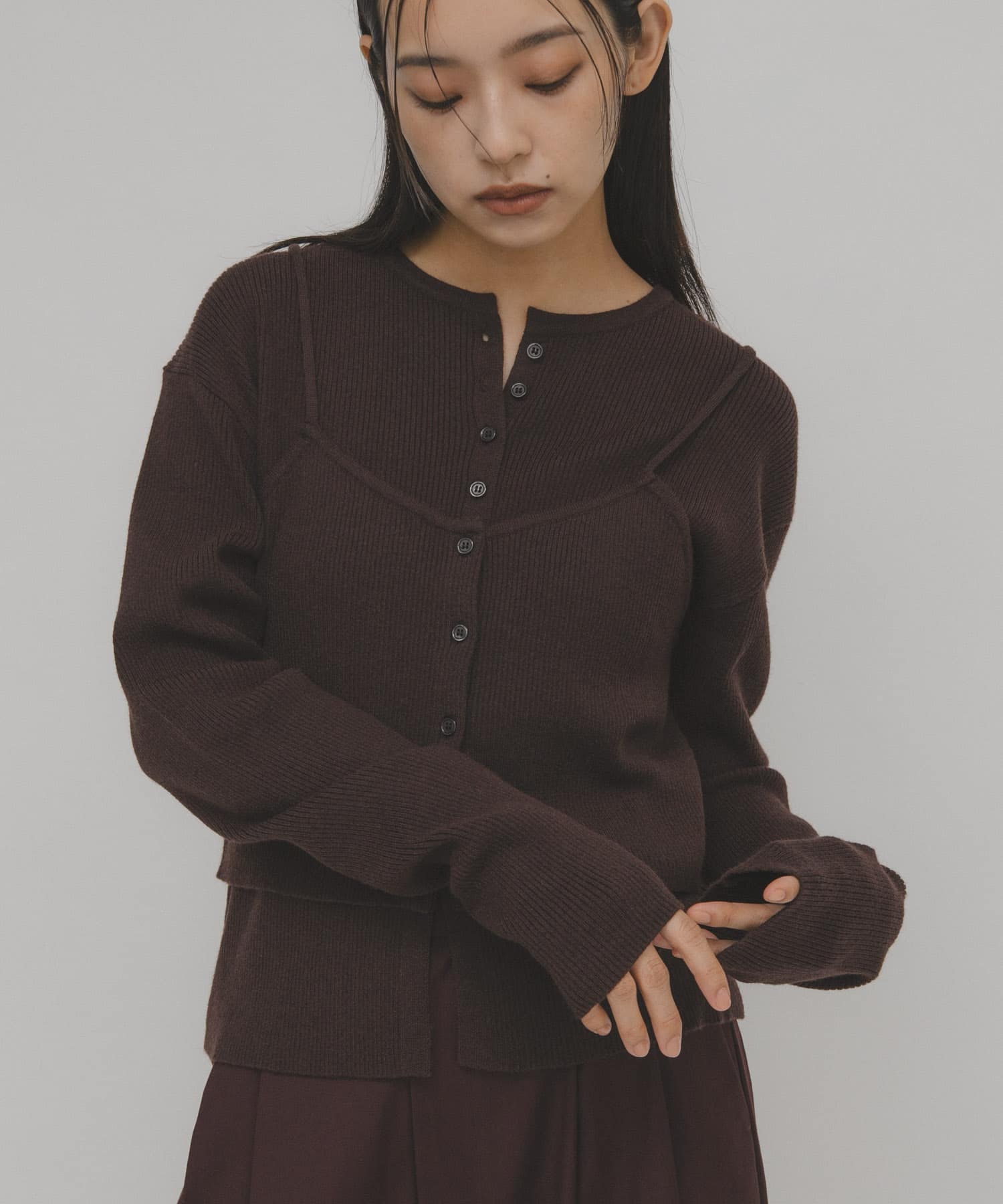 身長：160cm サイズ：one