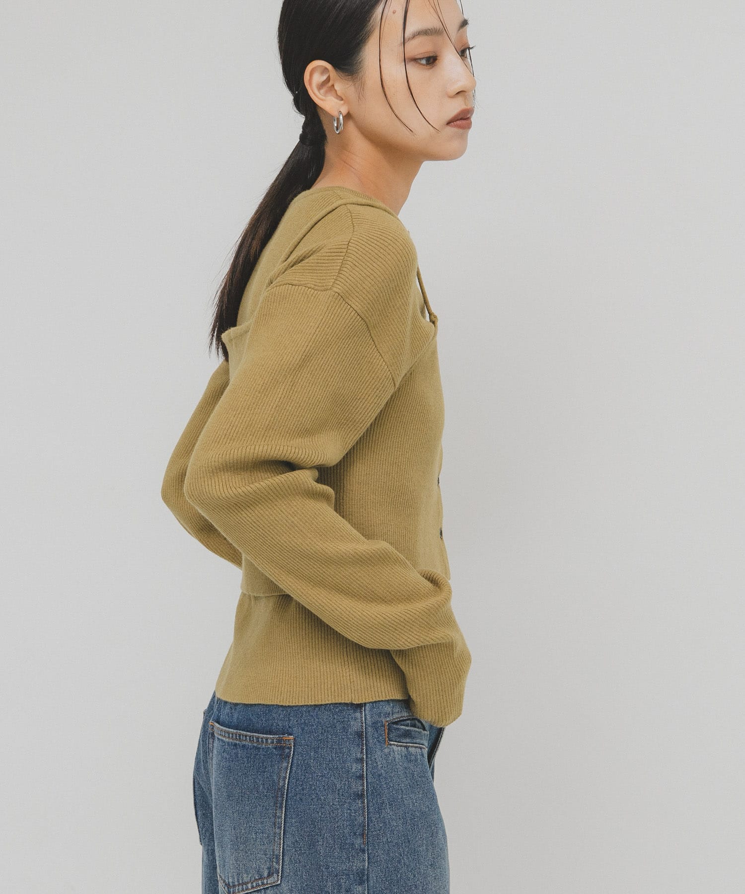 身長：160cm サイズ：one