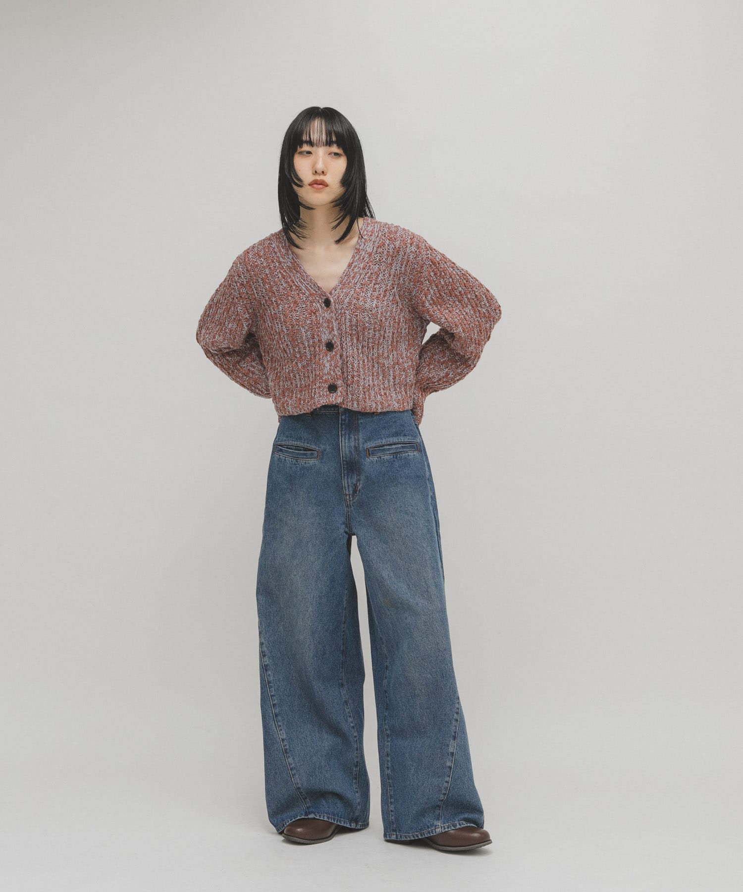 身長：160cm サイズ：one
