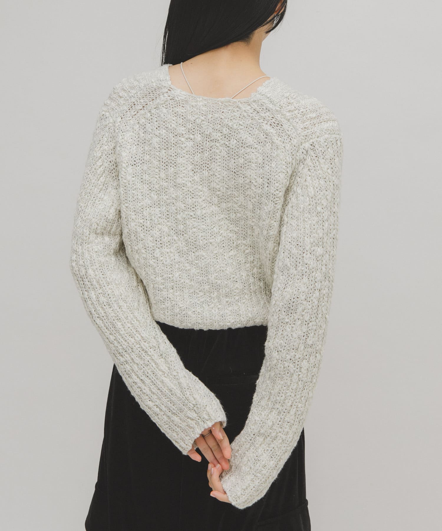 身長：160cm サイズ：one