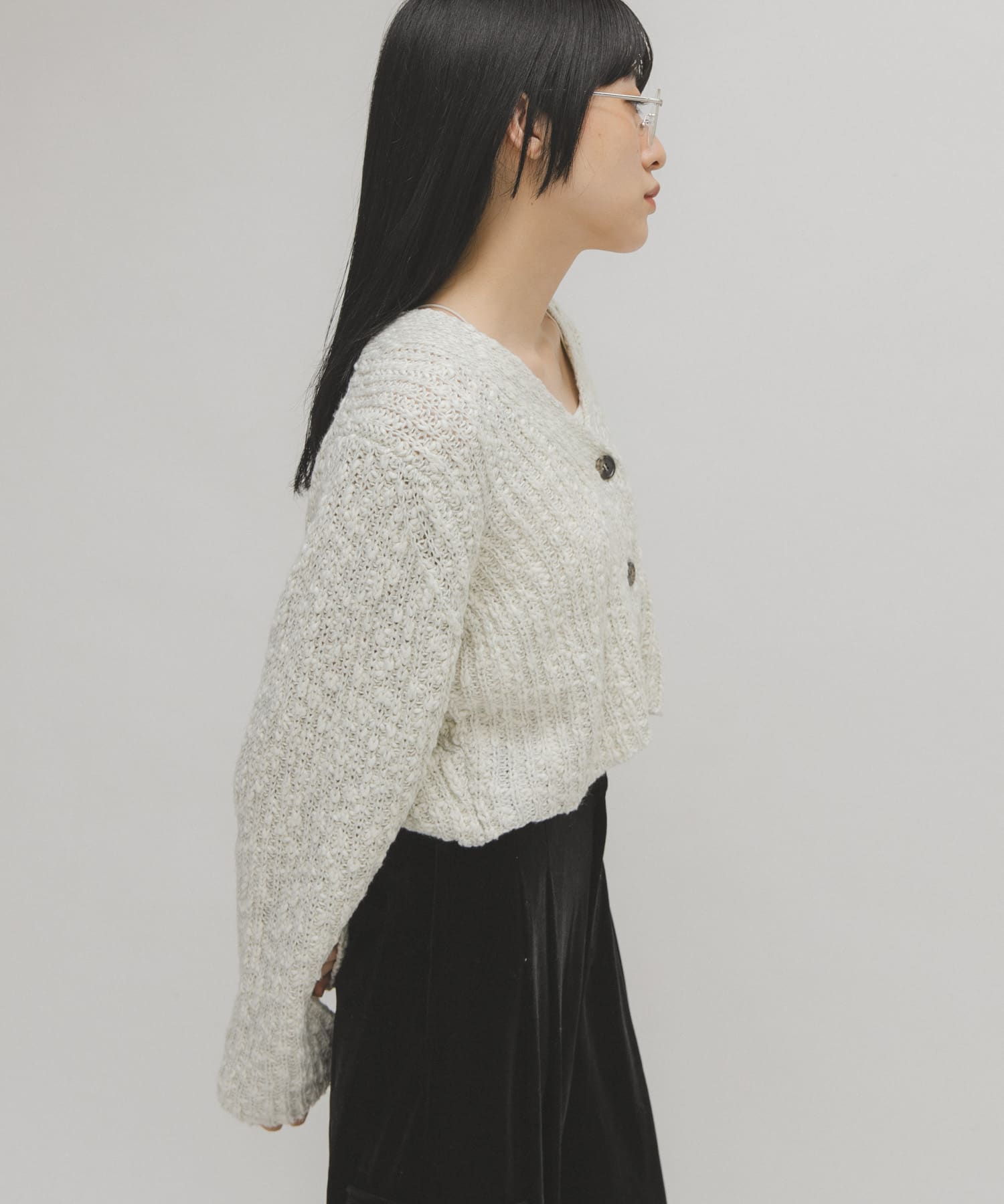 身長：160cm サイズ：one