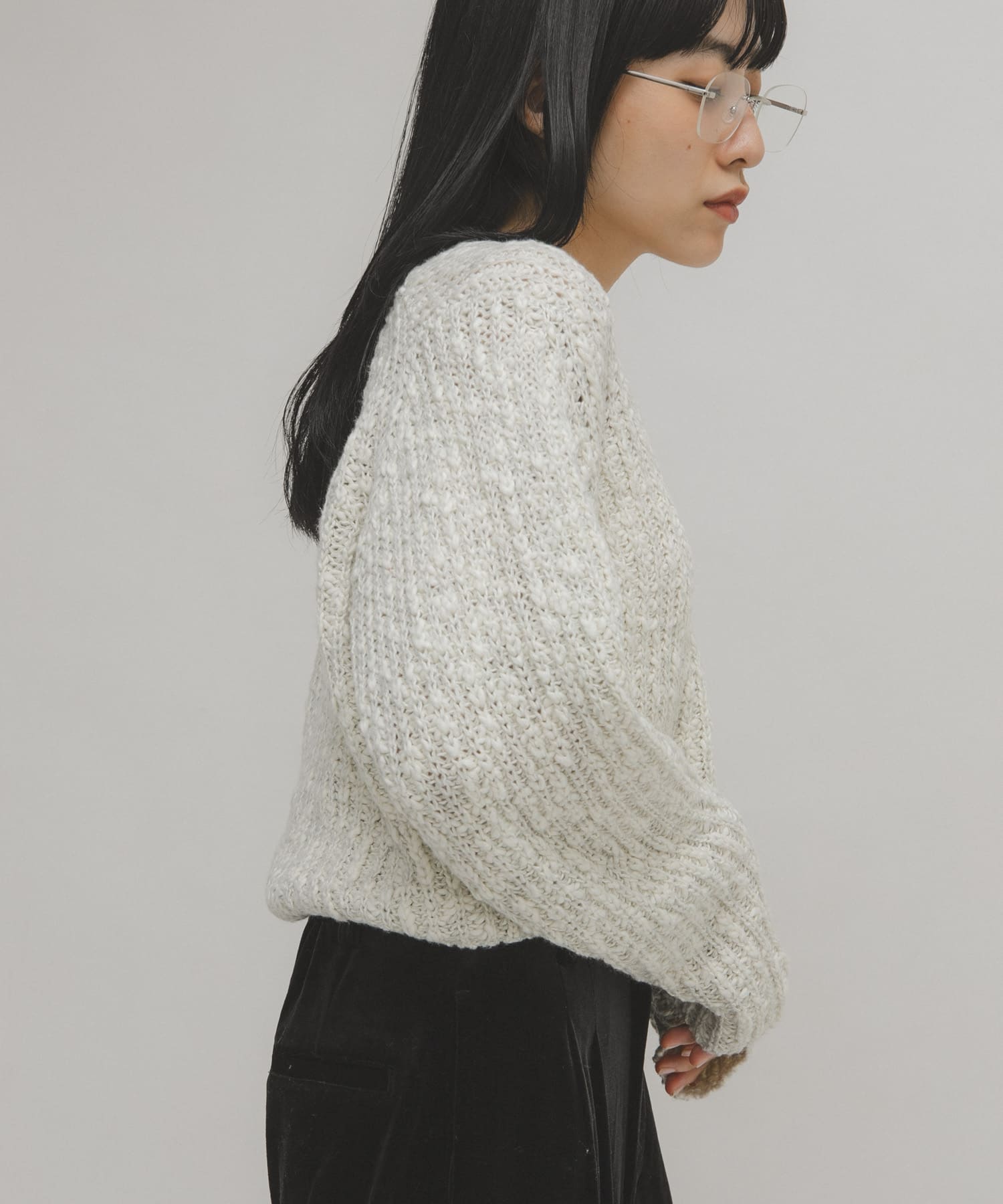 身長：160cm サイズ：one