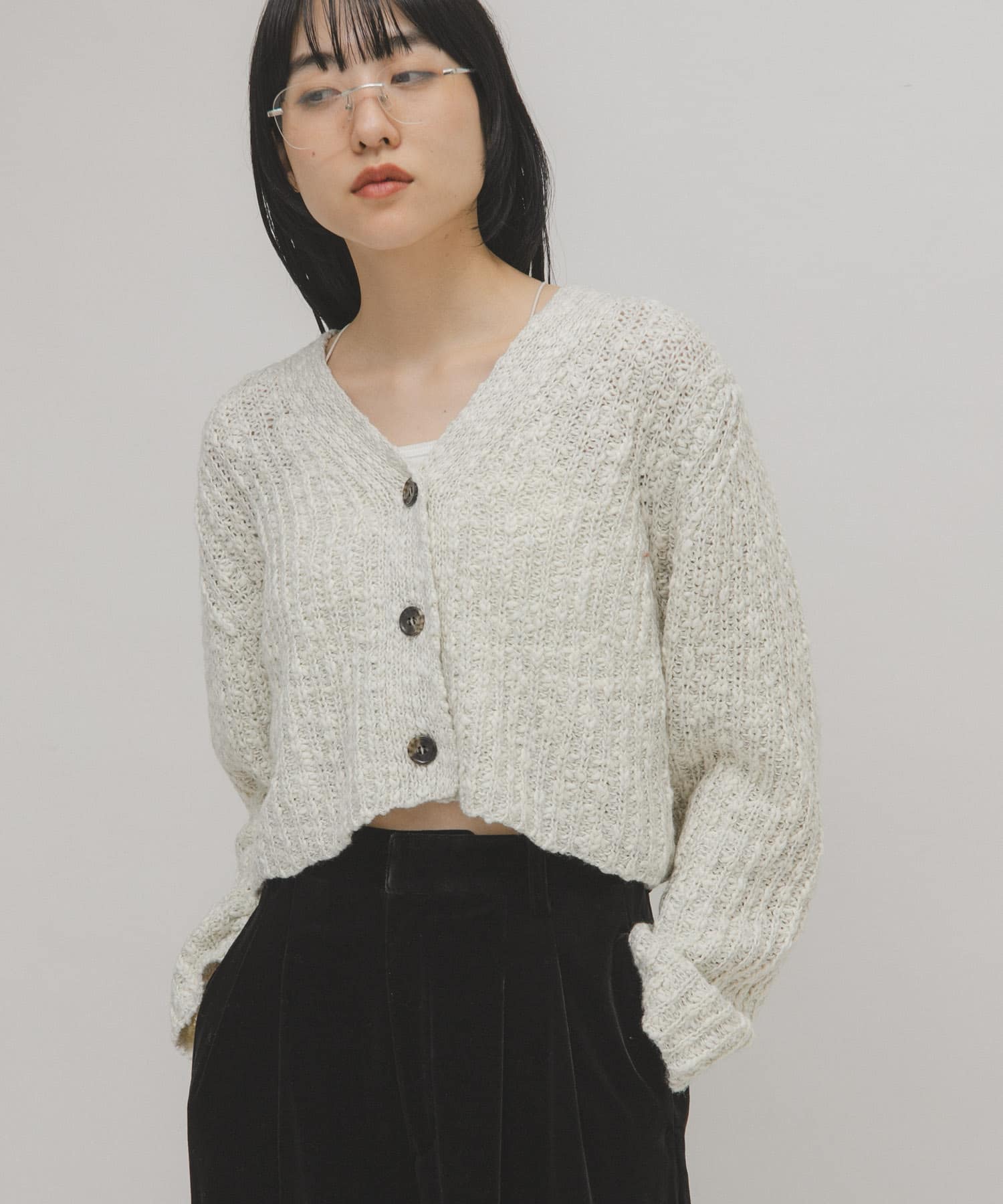 身長：160cm サイズ：one
