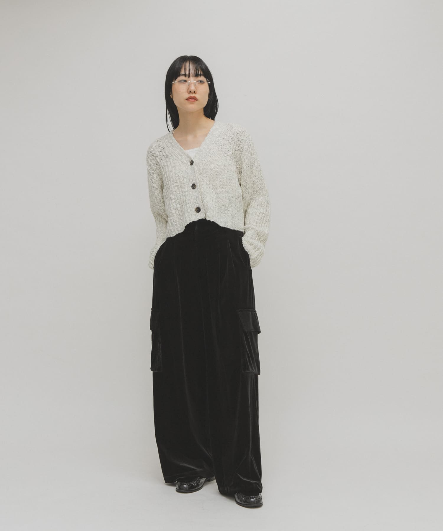 身長：160cm サイズ：one