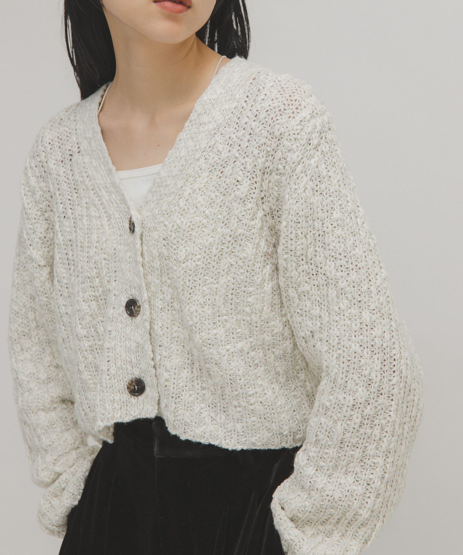 身長：160cm サイズ：one