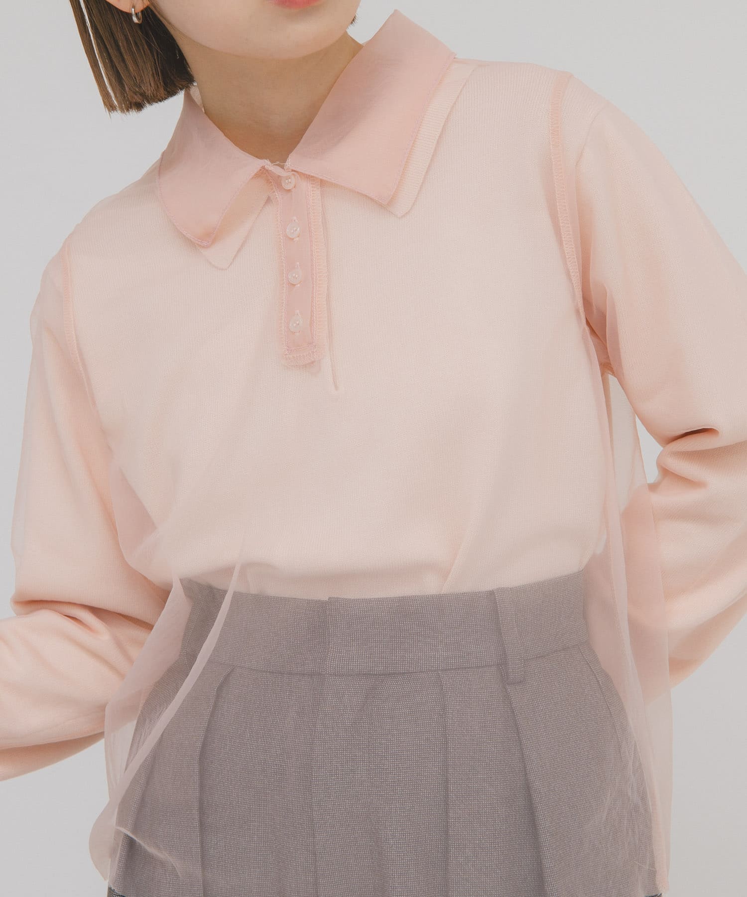 身長：153cm サイズ：one