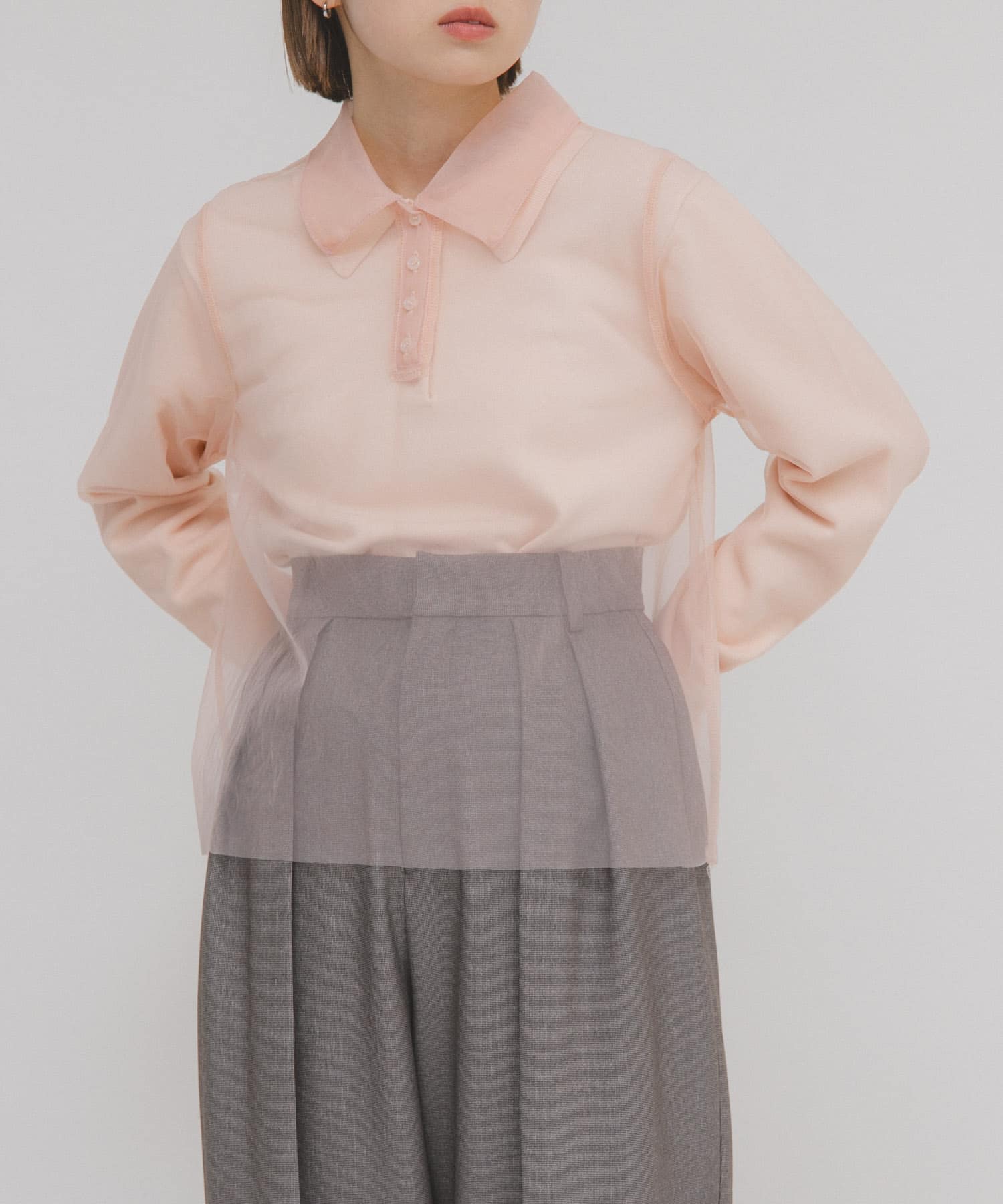 身長：153cm サイズ：one