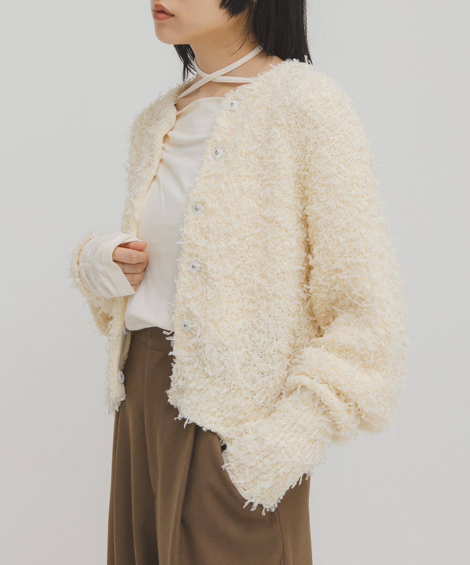 身長：160cm サイズ：one