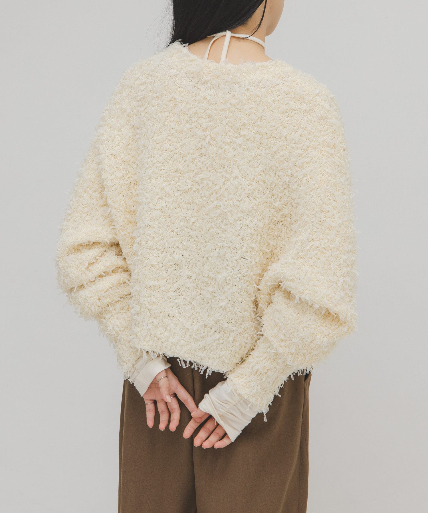 身長：160cm サイズ：one