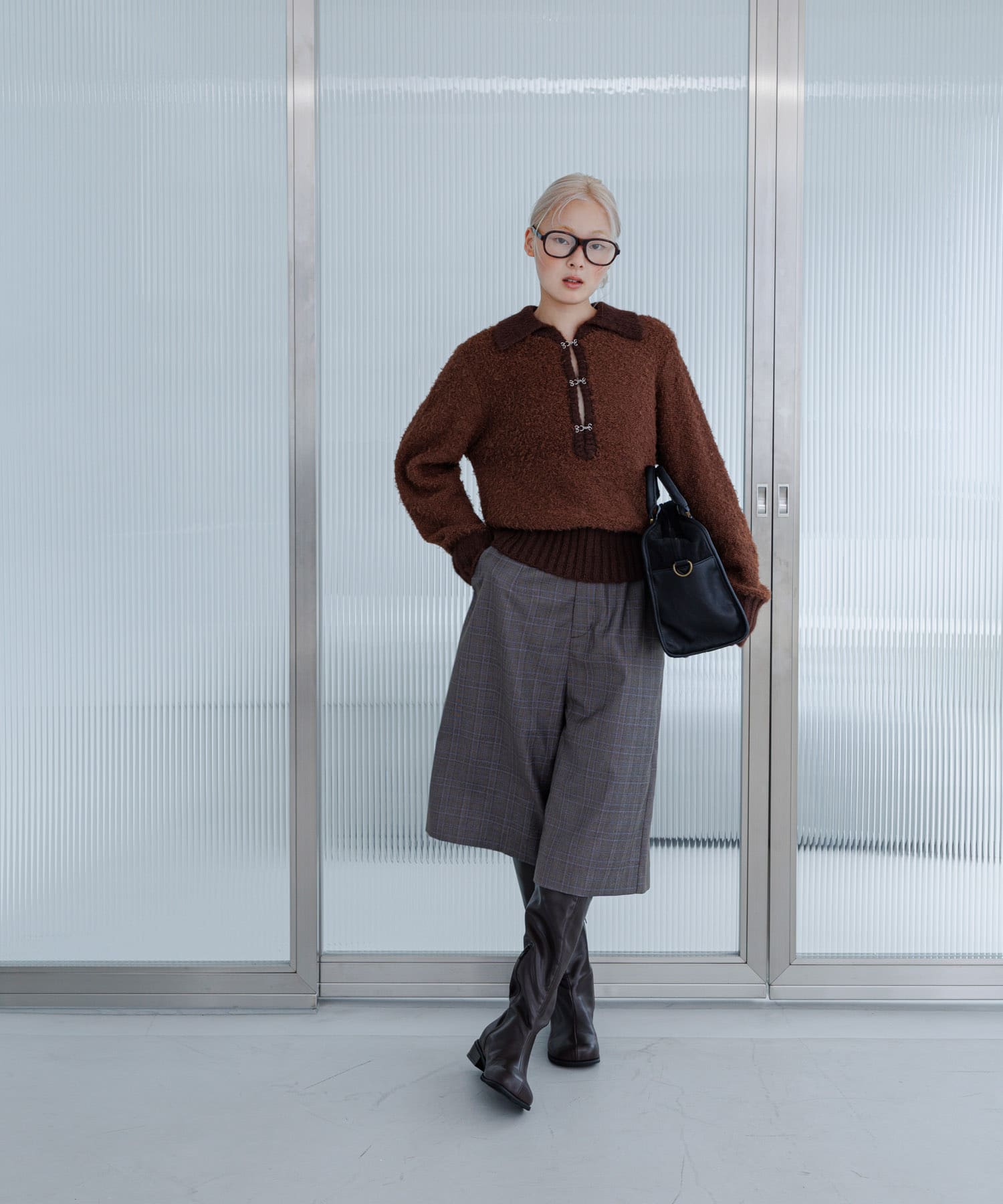 身長：160cm サイズ：one