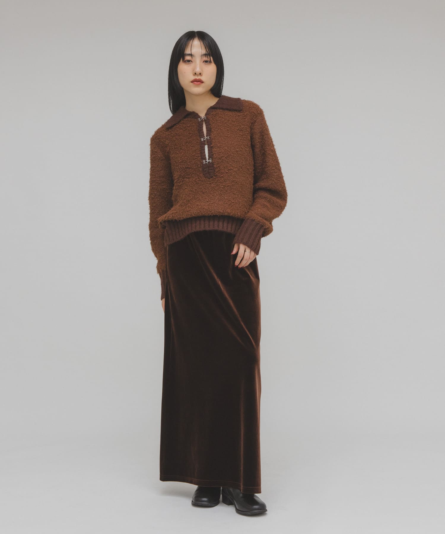 身長：160cm サイズ：one