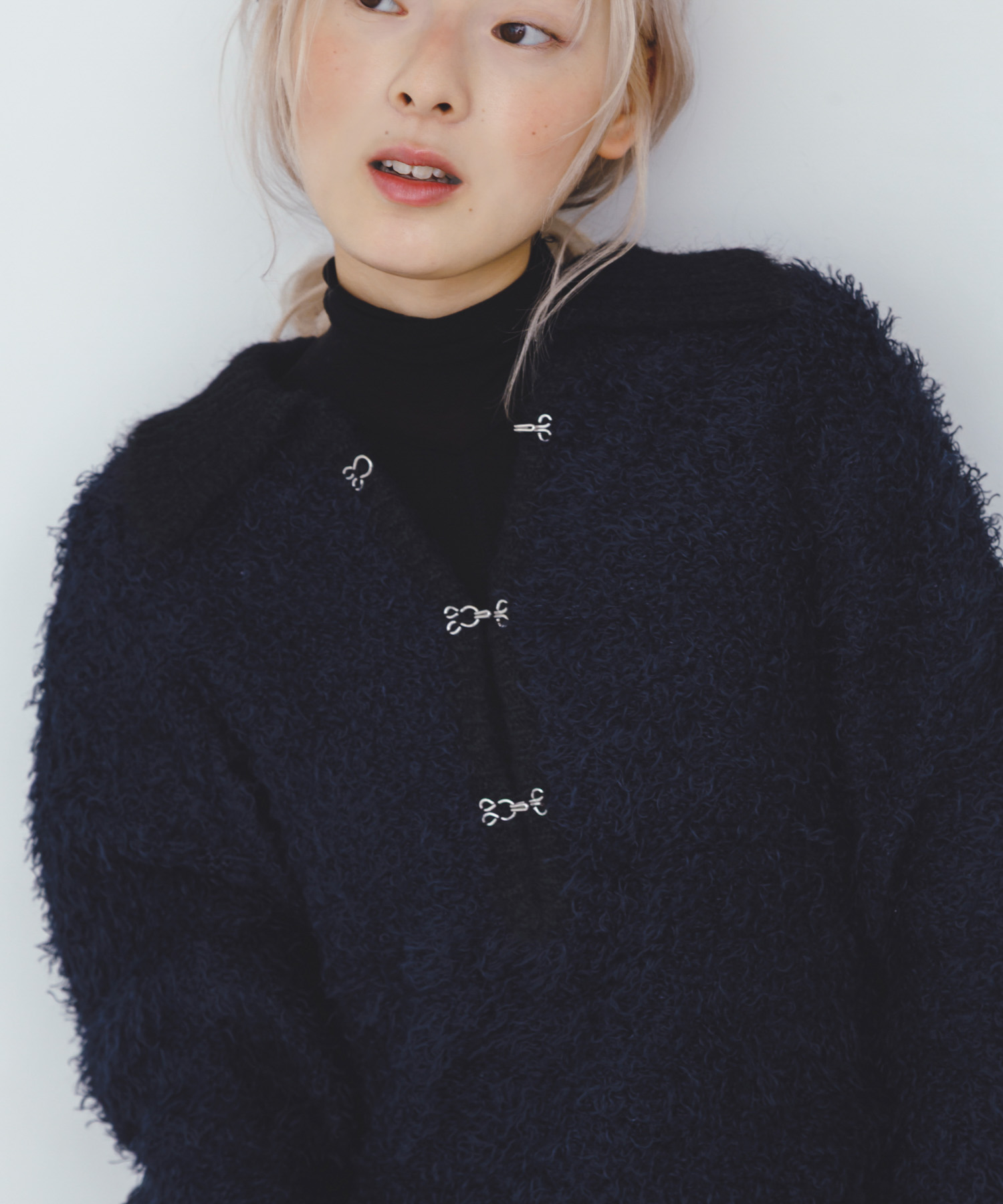 身長：160cm サイズ：one