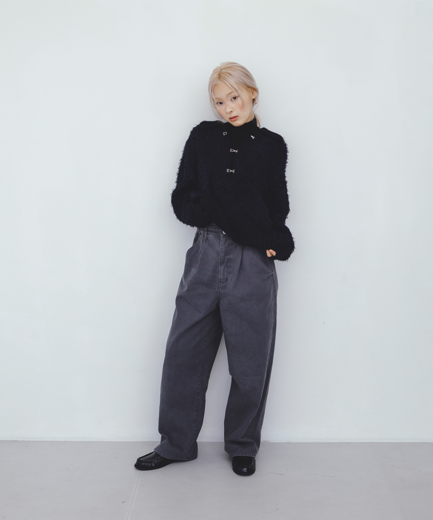 身長：160cm サイズ：one