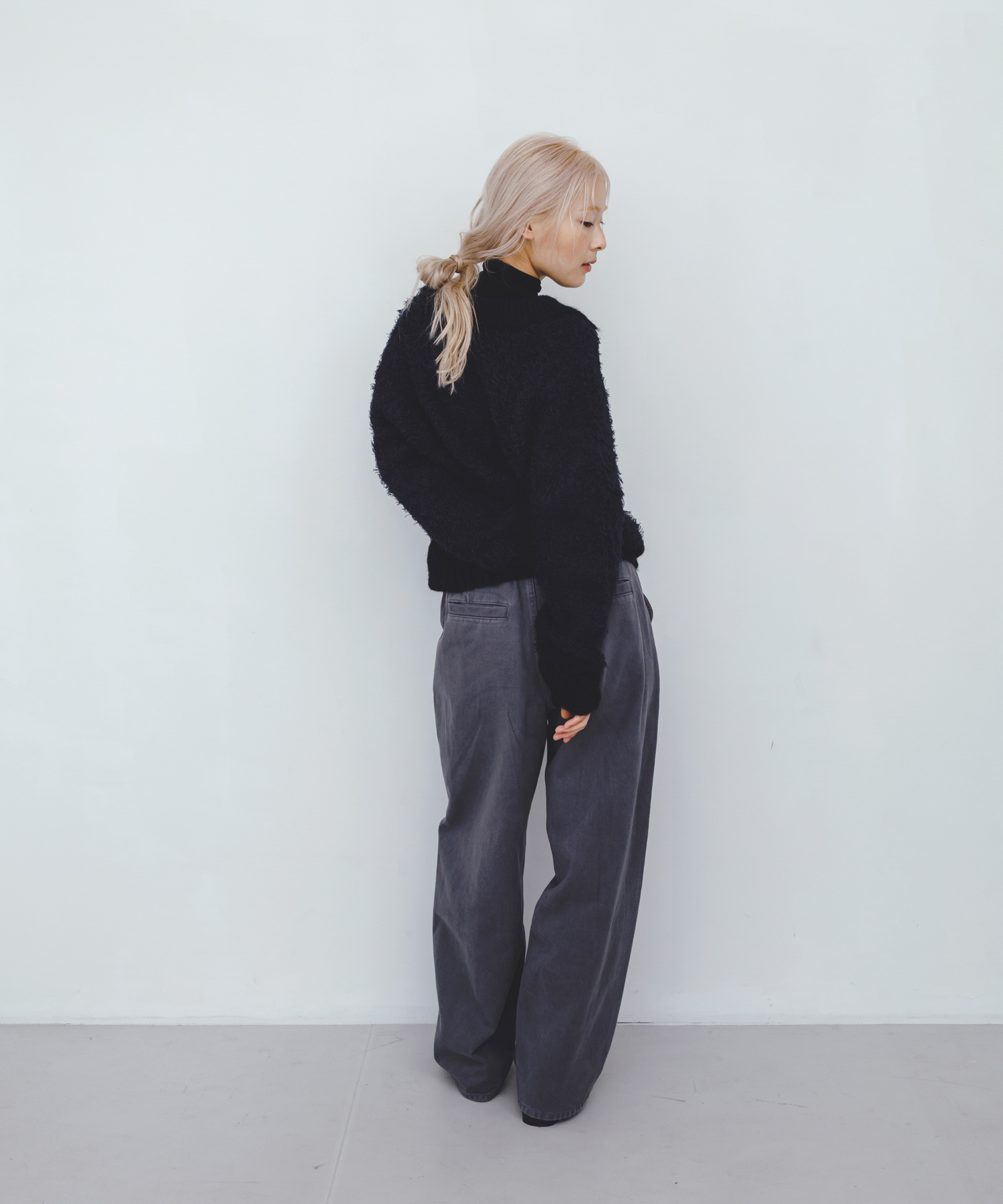 身長：160cm サイズ：one