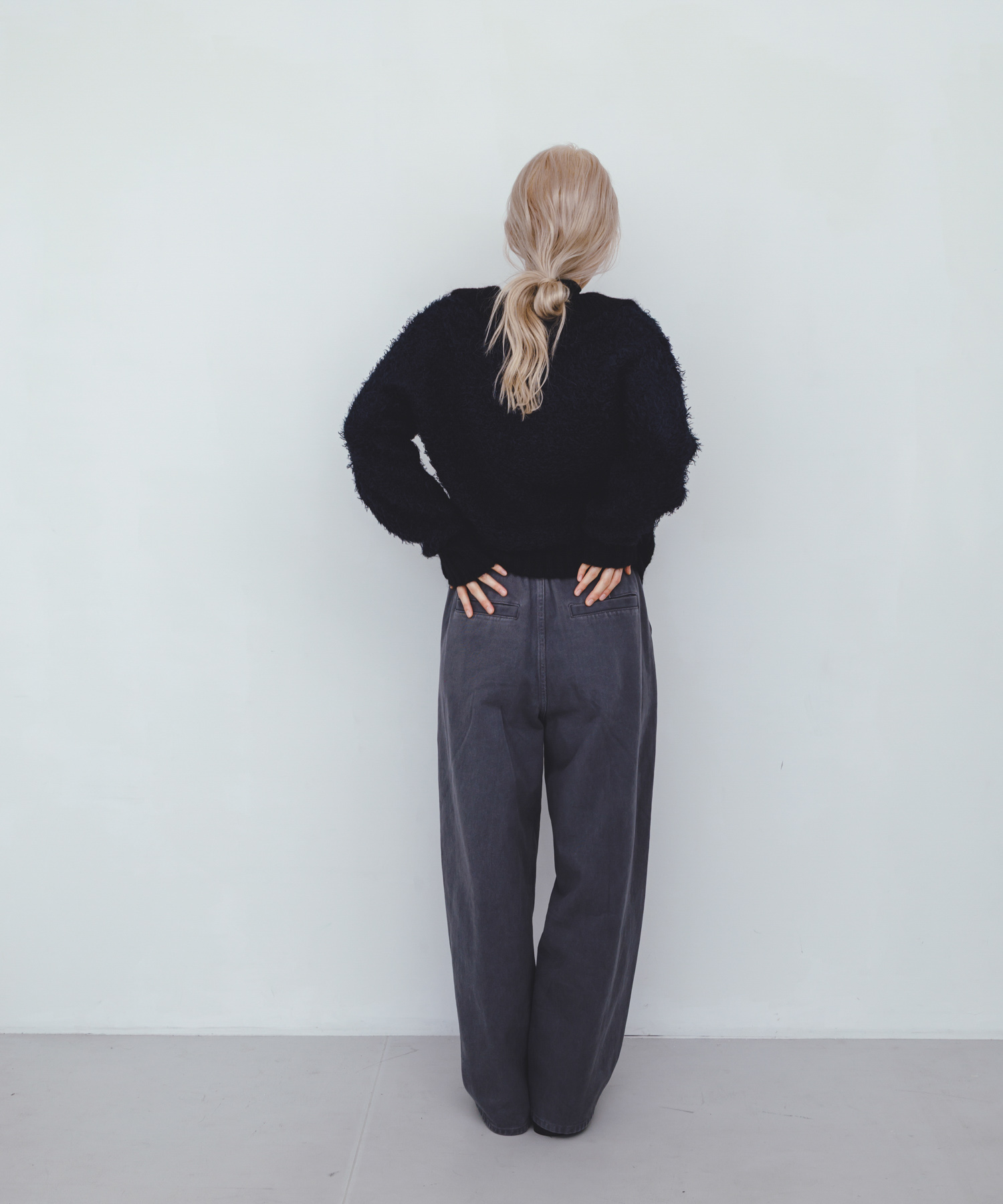 身長：160cm サイズ：one