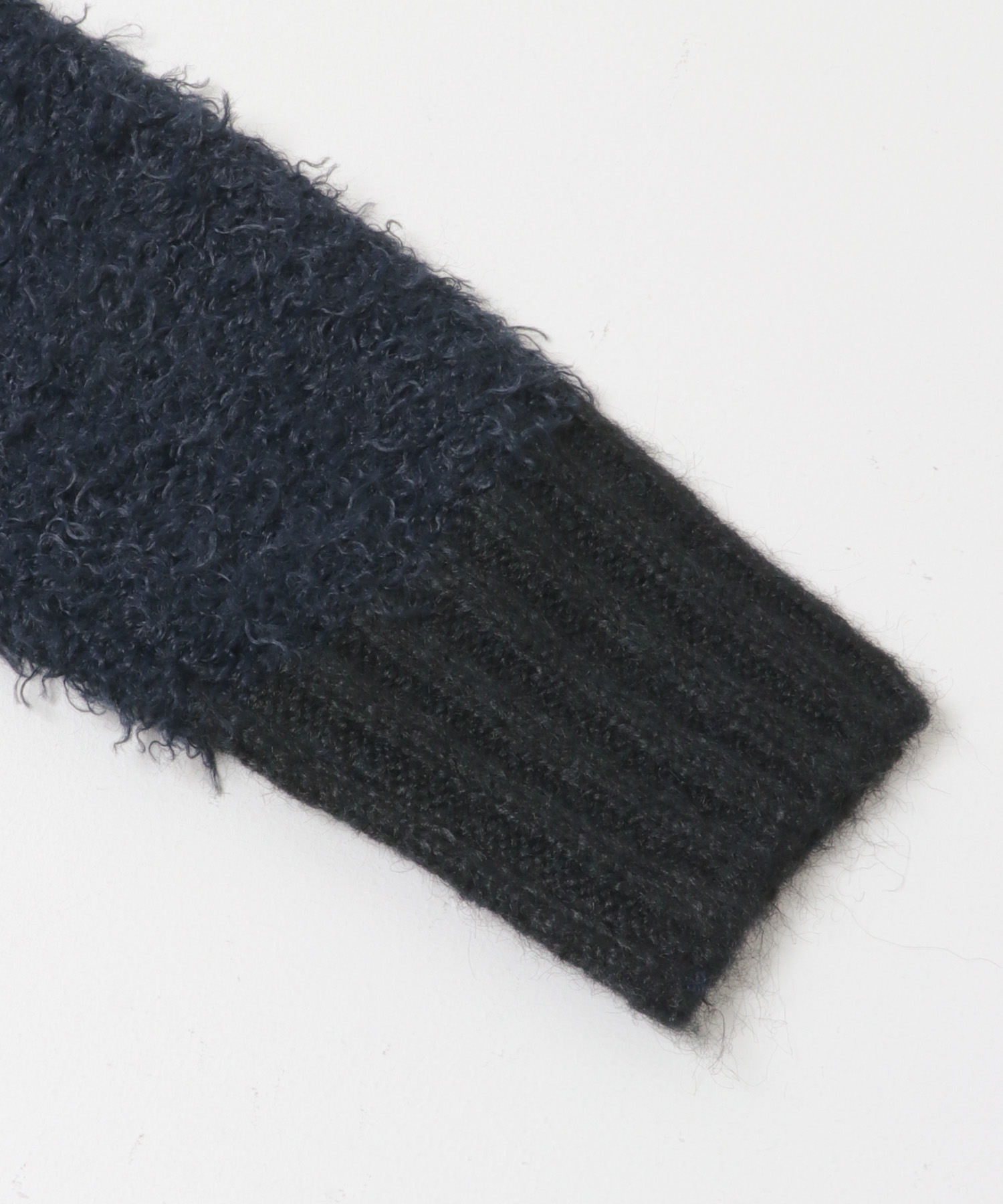 フロントホックベアーニット NAVY One