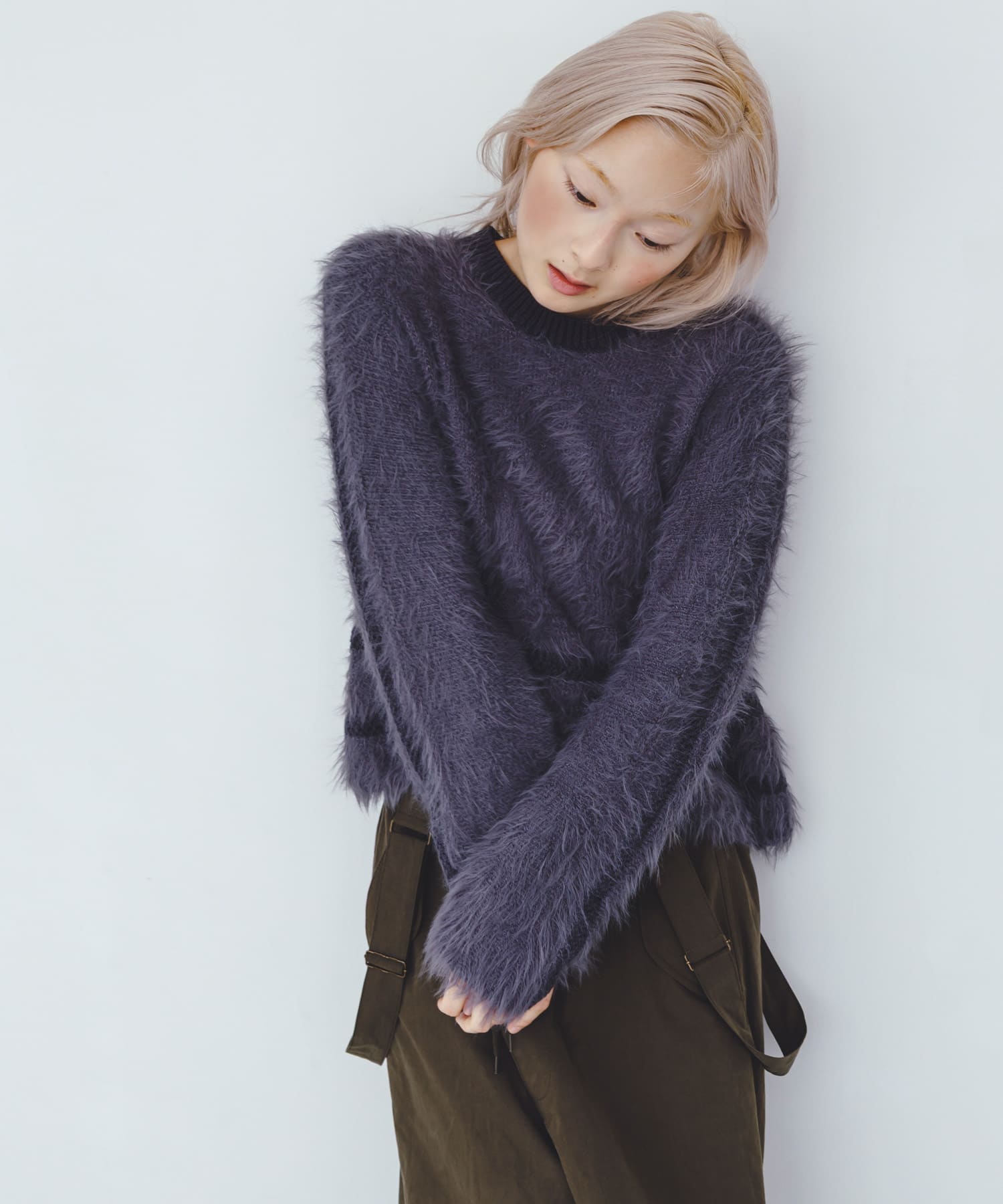 身長：160cm サイズ：one