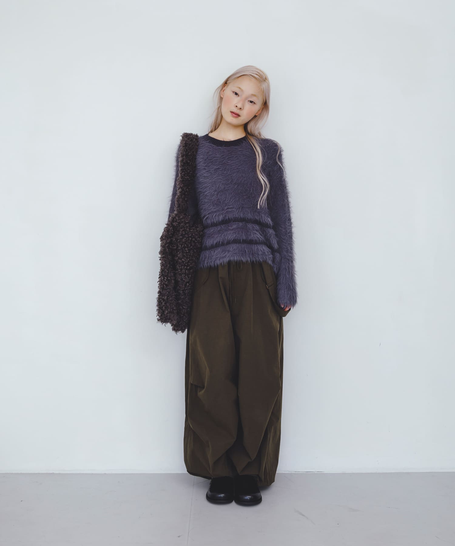 身長：160cm サイズ：one