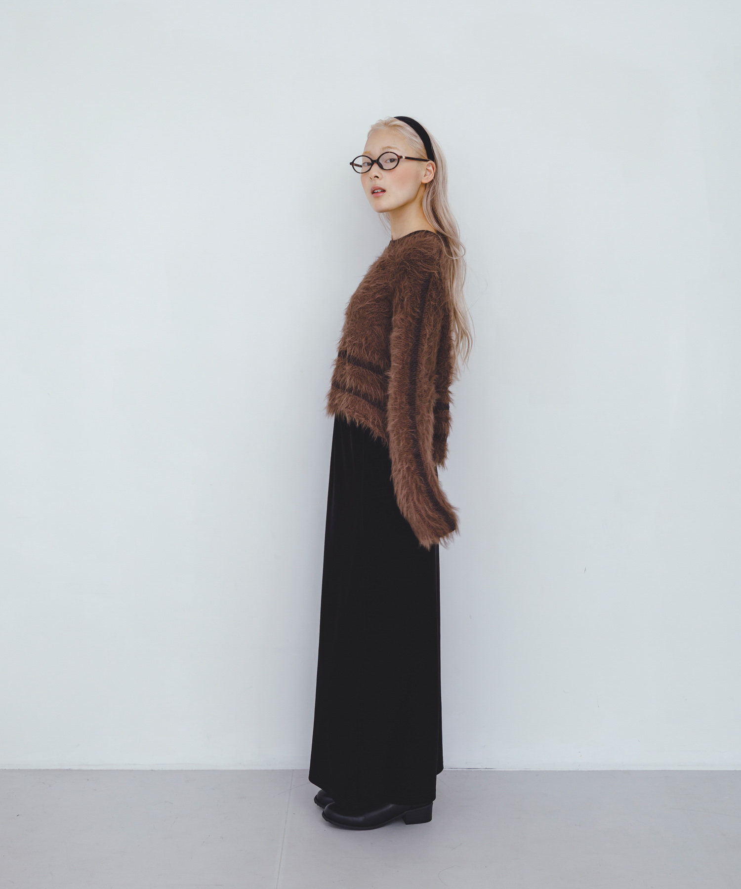 身長：160cm サイズ：one