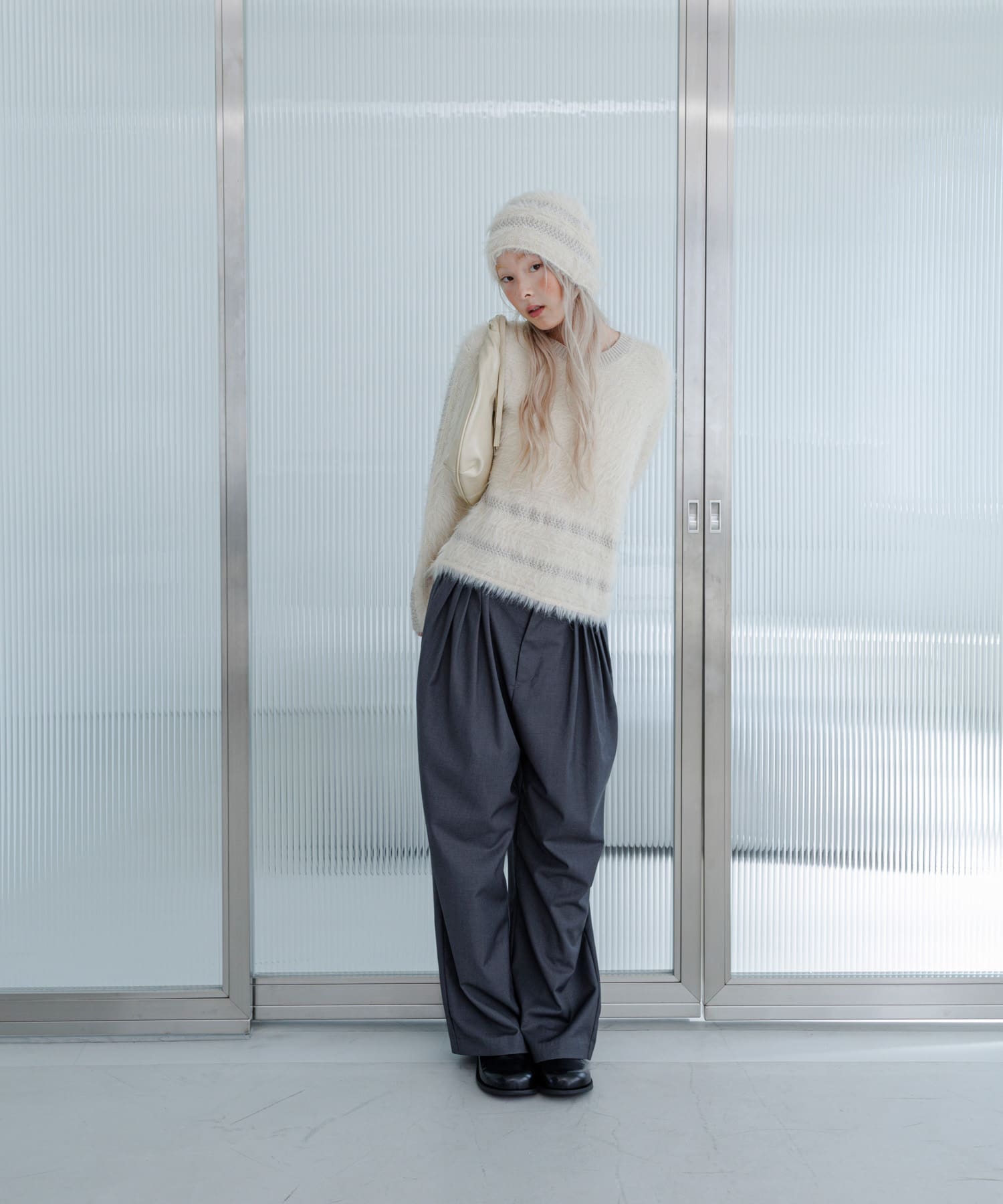 身長：160cm サイズ：one