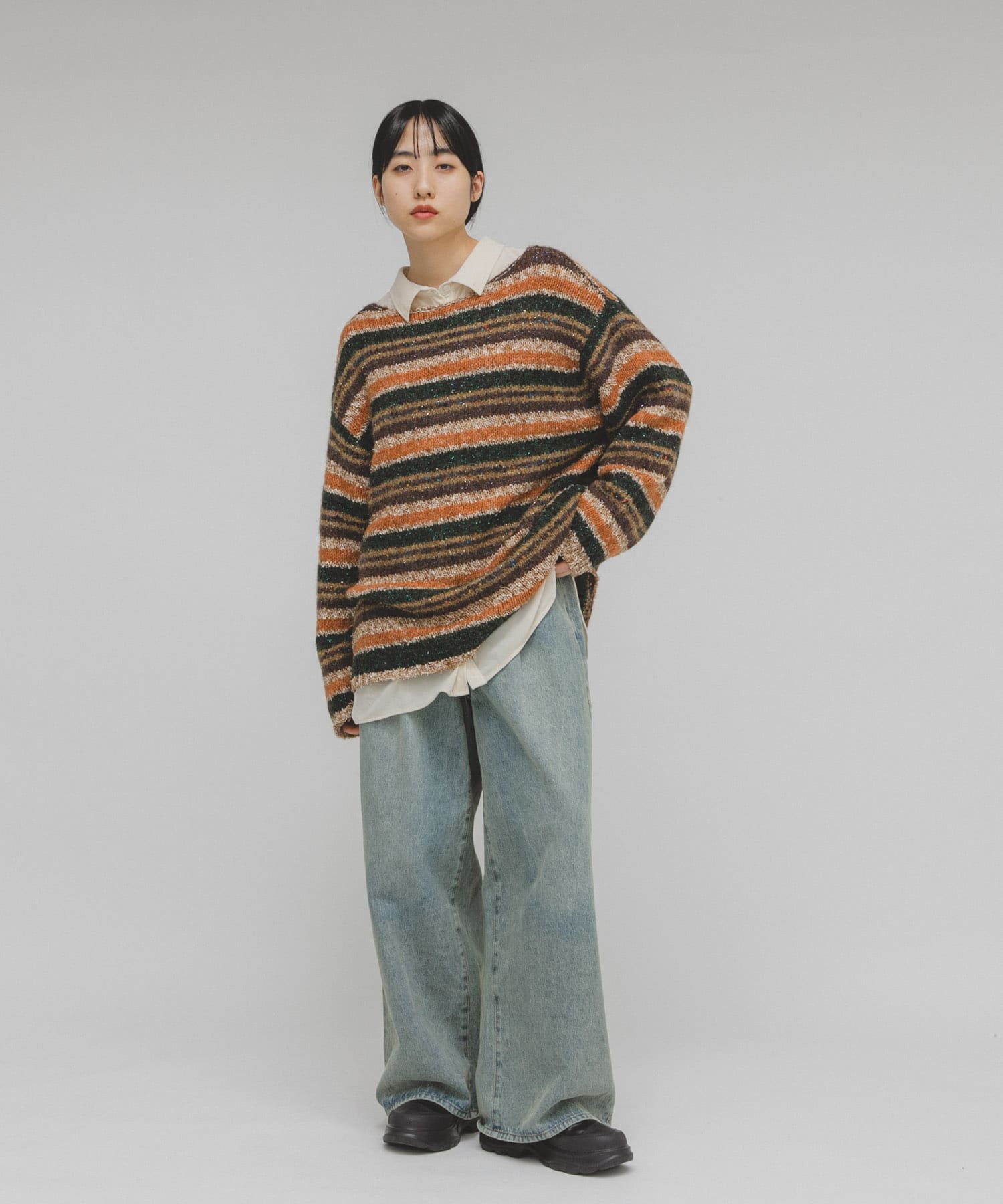 身長：160cm サイズ：one