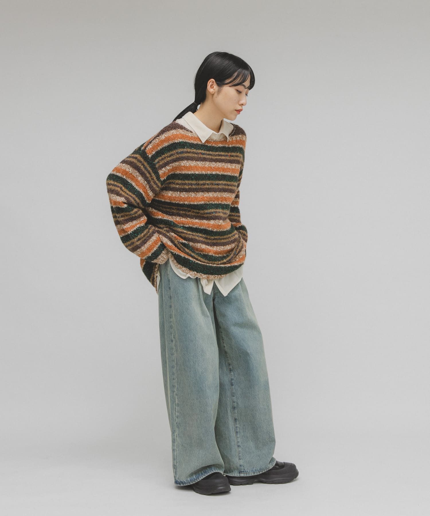 身長：160cm サイズ：one