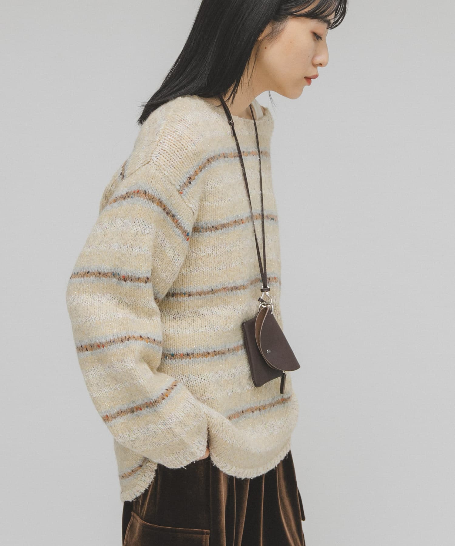 身長：160cm サイズ：one