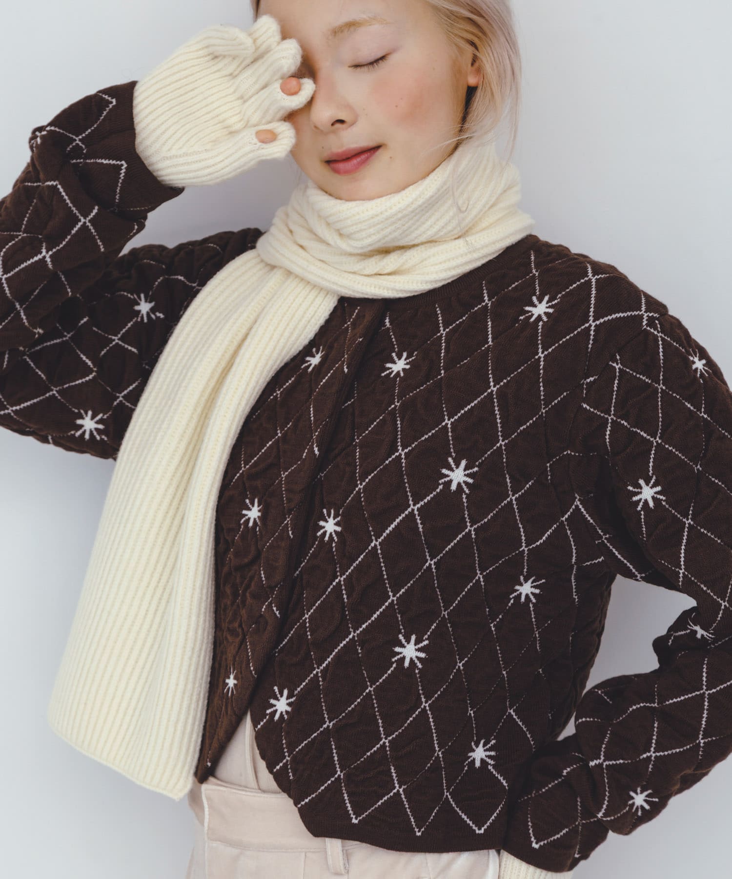 身長：160cm サイズ：one