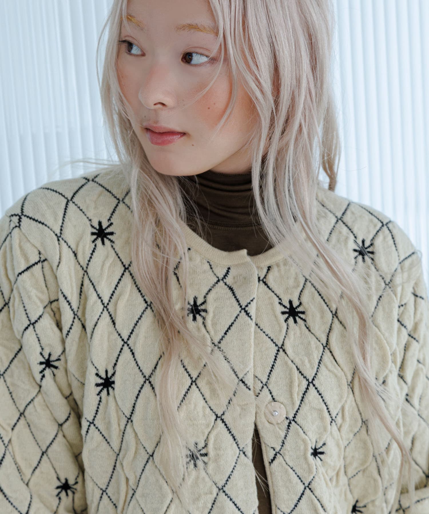 身長：160cm サイズ：one